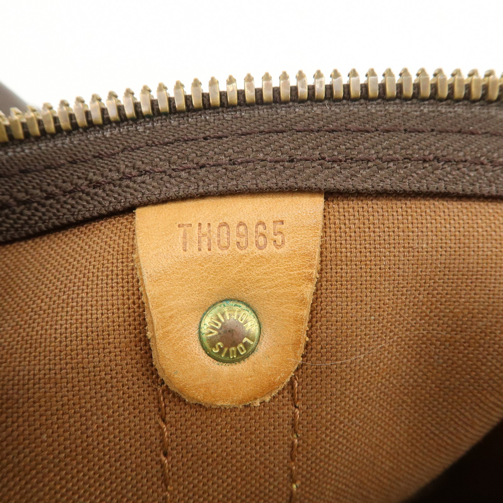 Louis Vuitton Monogram Keep All Bandouliere 50 Boston Bag M41416 Used