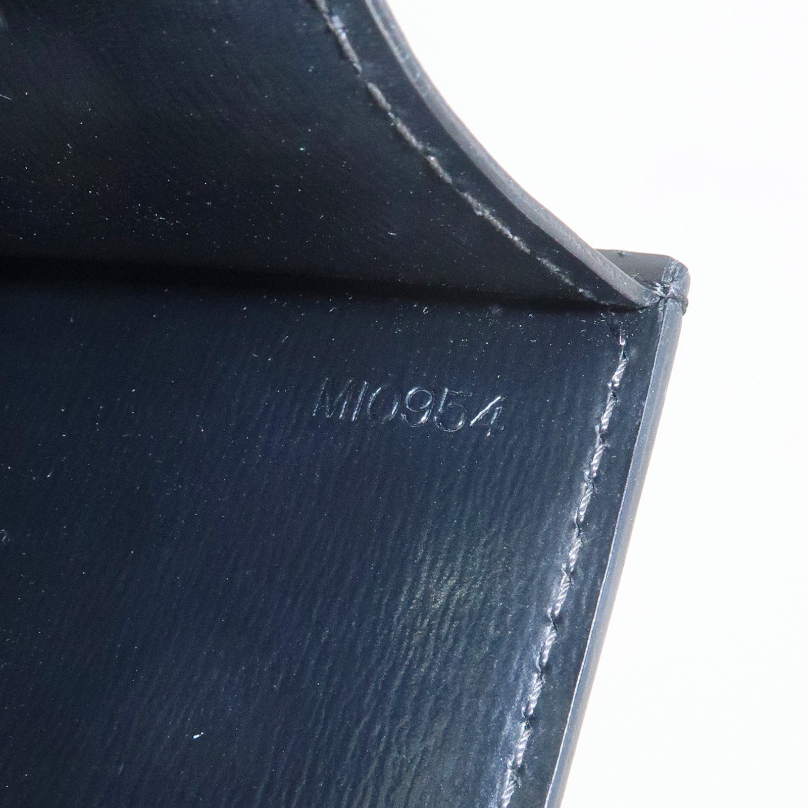 Louis Vuitton Epi Leather Malesherbes Hand Bag Black M523 72 Used