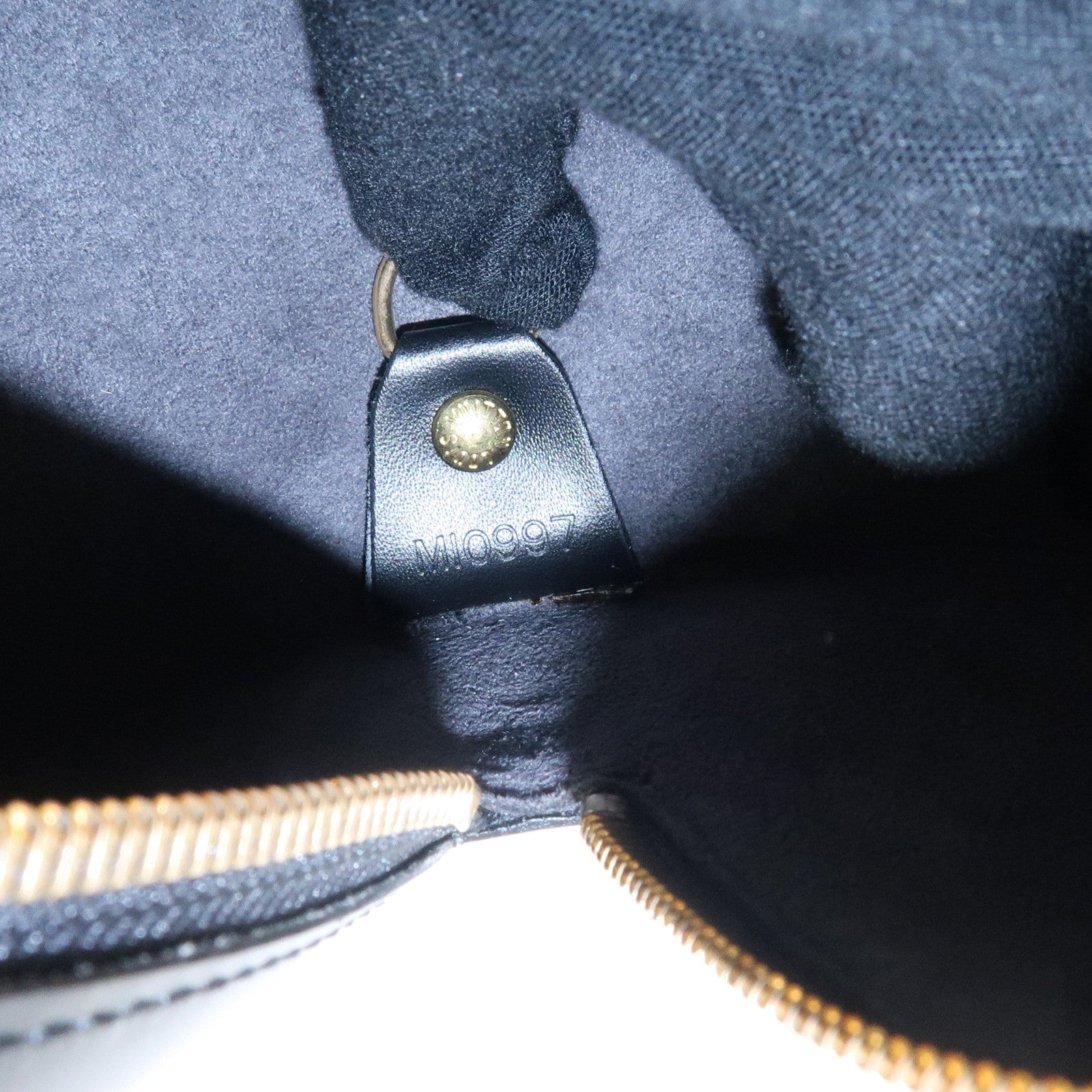 Louis Vuitton Epi Soufflot & Pouch Hand Bag Noir Black M52862 Used
