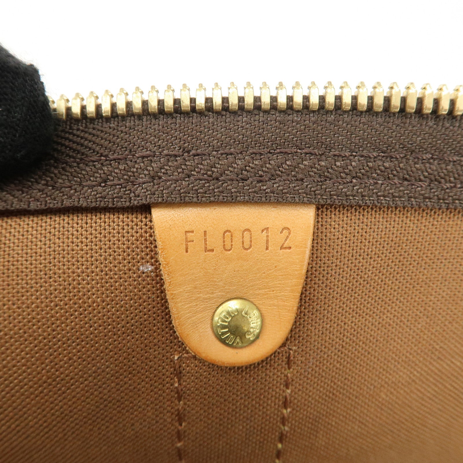 Louis Vuitton Monogram Keep All 50 Bag Boston Bag Brown M41426 Used