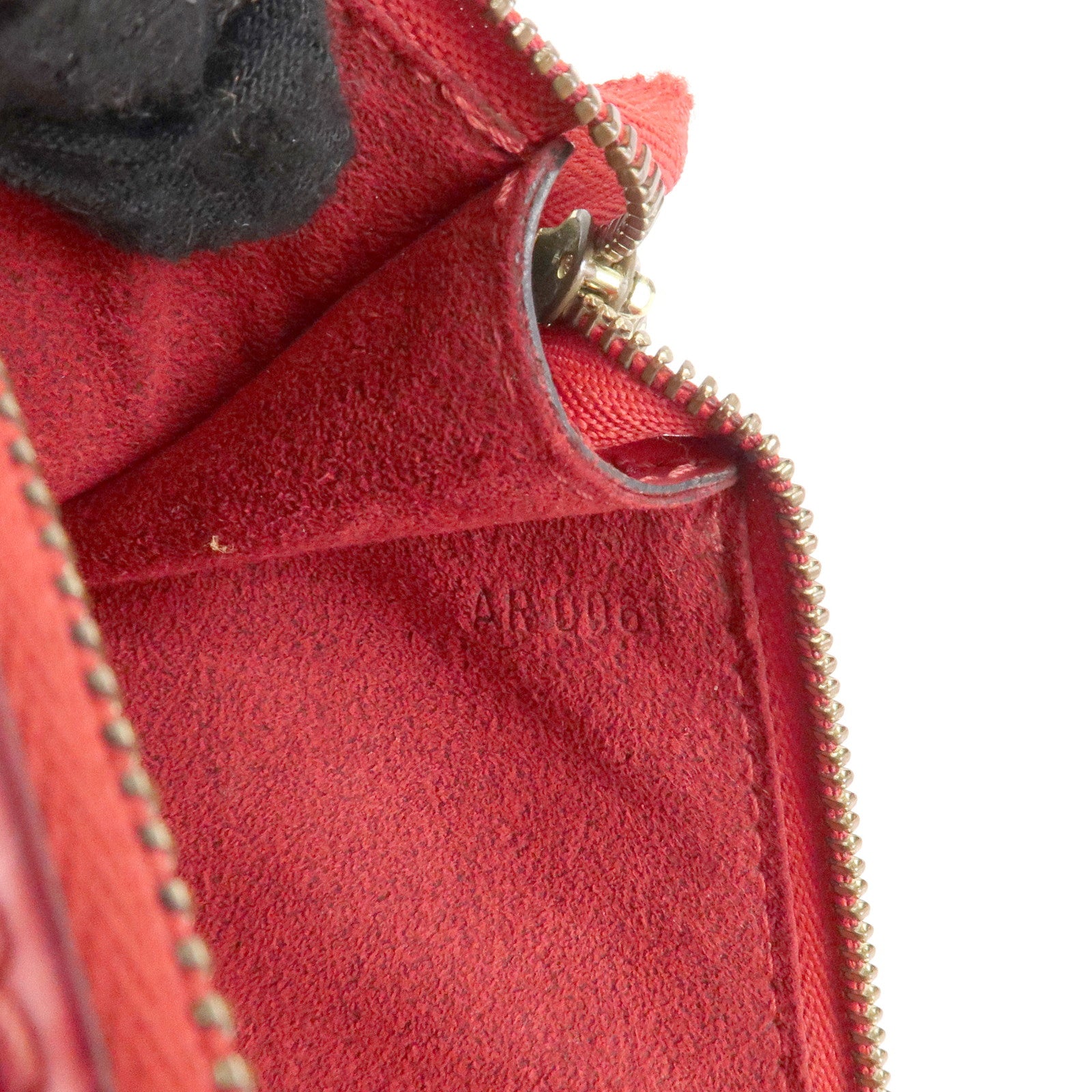 Louis Vuitton Epi Pochette Accessoires Pouch Castilian Red M52947 Used