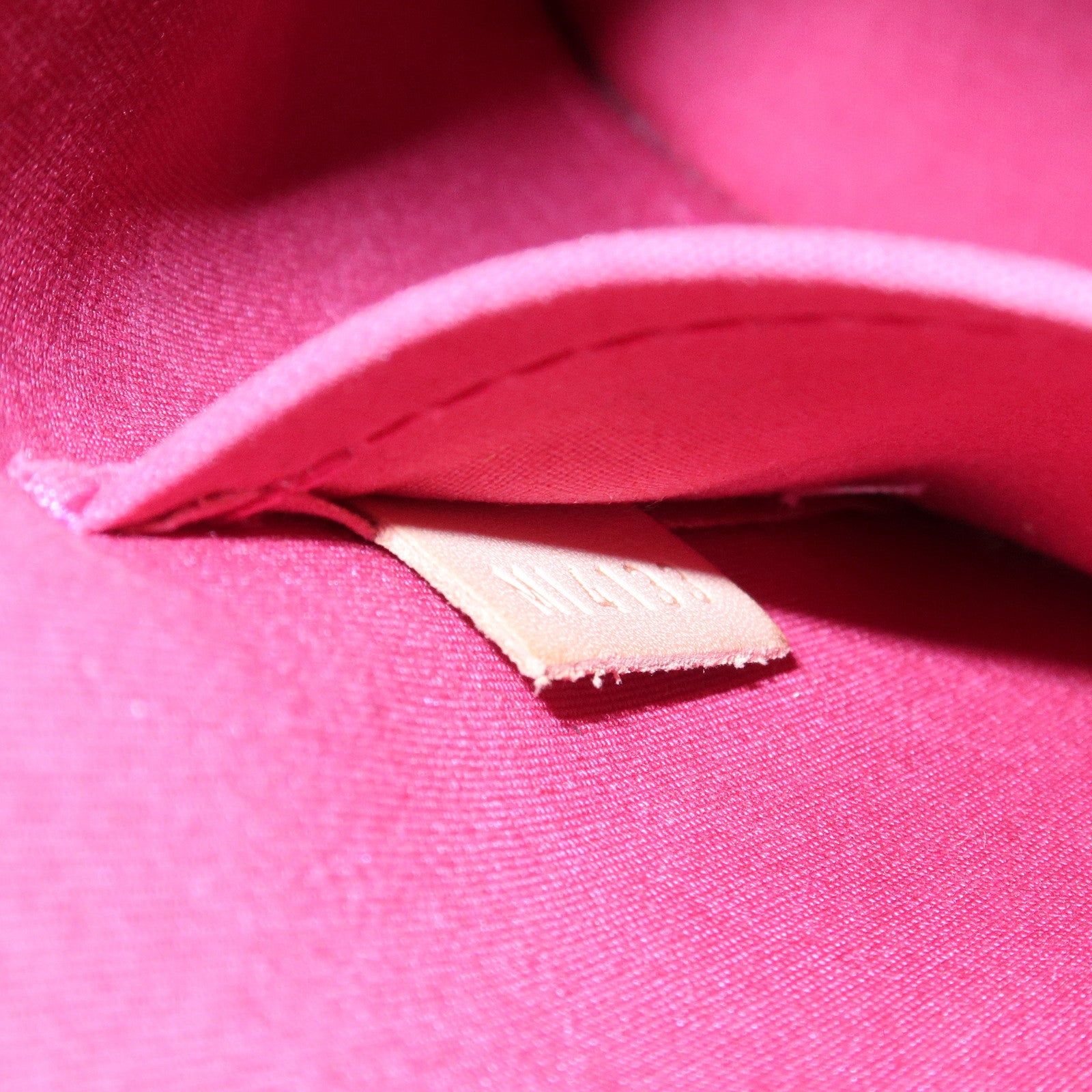 Louis Vuitton Monogram Vernis Alma BB 2Way Bag Rose Indien M91771 Used