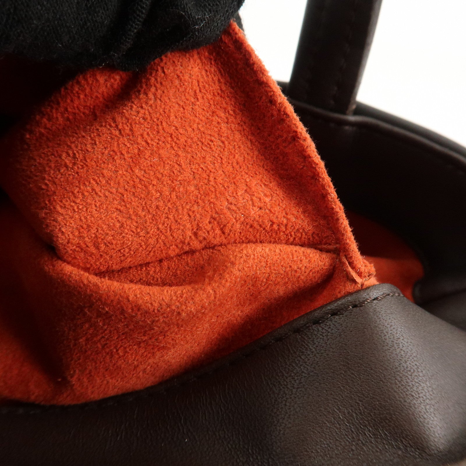 Louis Vuitton Damier Sauvage Impala Hand Bag Beige Brown M92133 Used