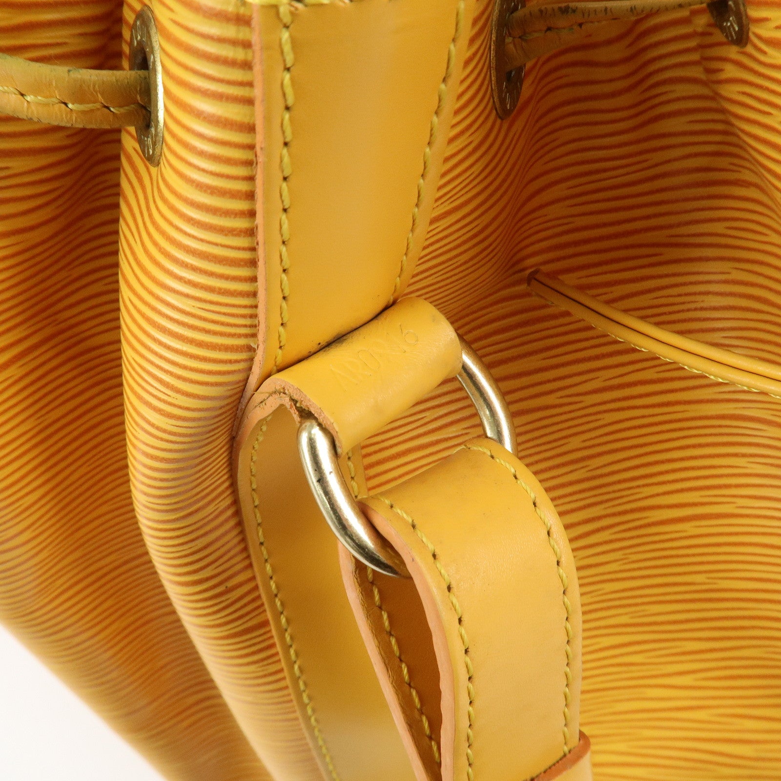 Louis Vuitton Epi Petit Noe Shoulder Bag Tassili Yellow M44109 Used