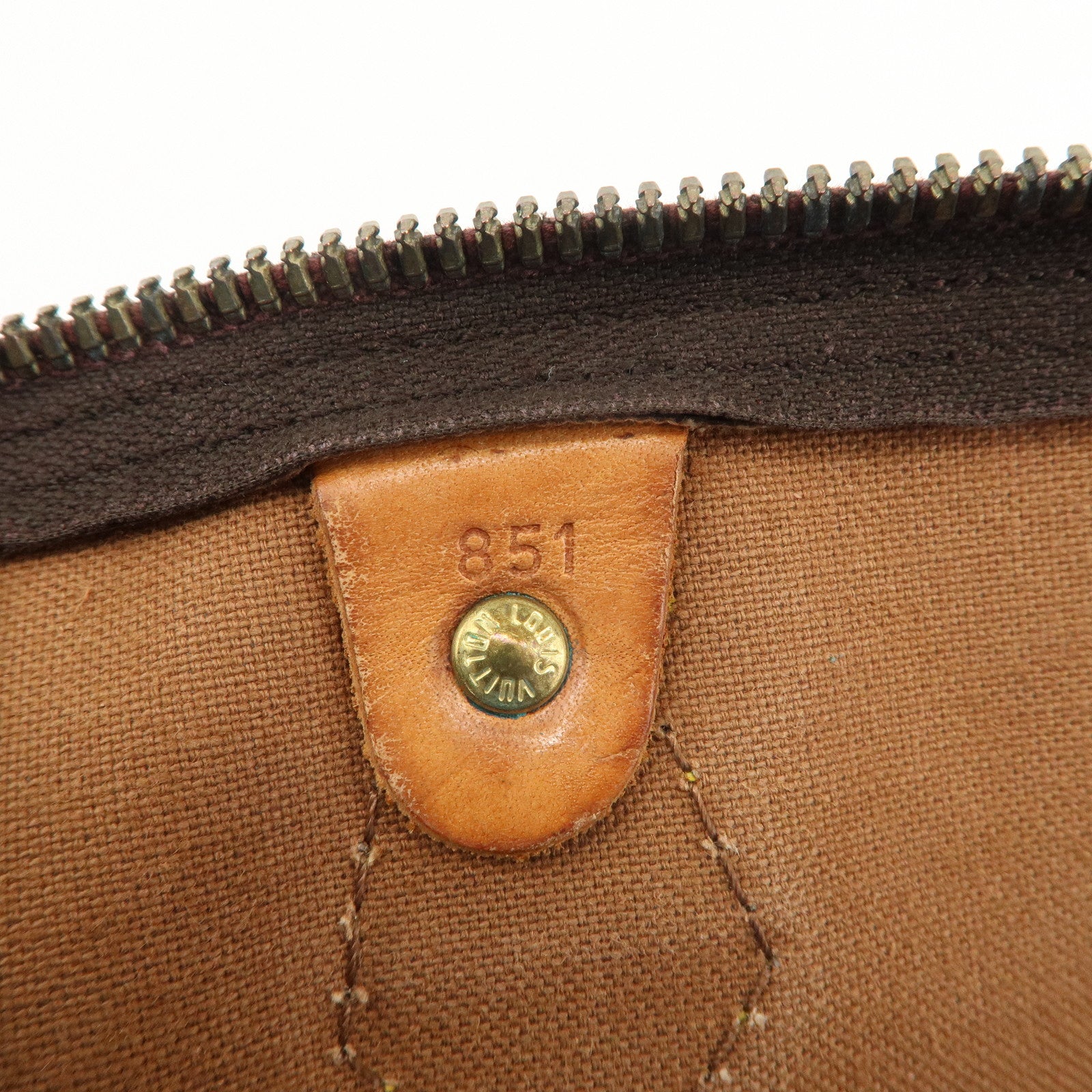 Louis Vuitton Monogram Speedy 35 Hand Bag Boston Bag M41524 Used