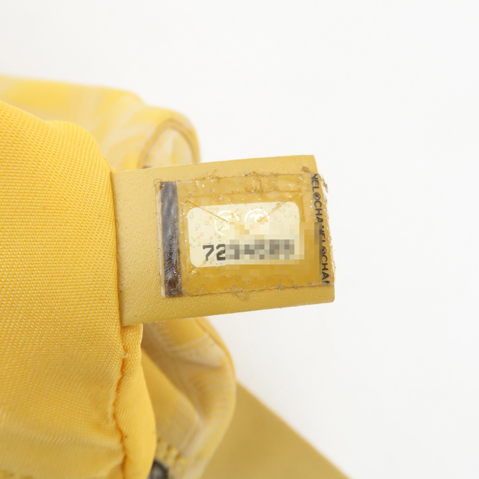 CHANEL New Travel Line Nylon Jacquard Leather Shoulder Bag A17669 Used