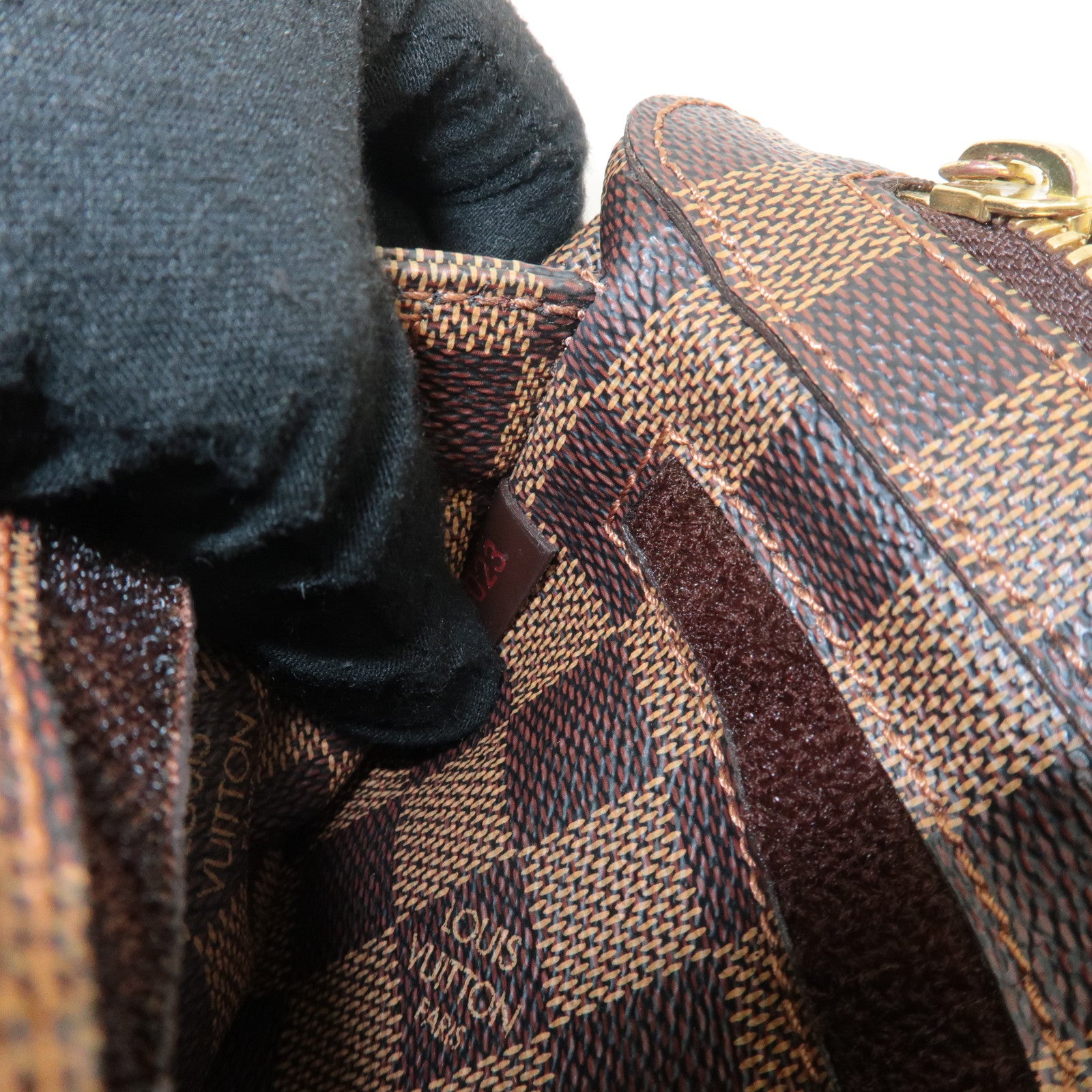 Louis Vuitton Damier Ebene Geronimos Body Bag Waist Bag N51994 Used