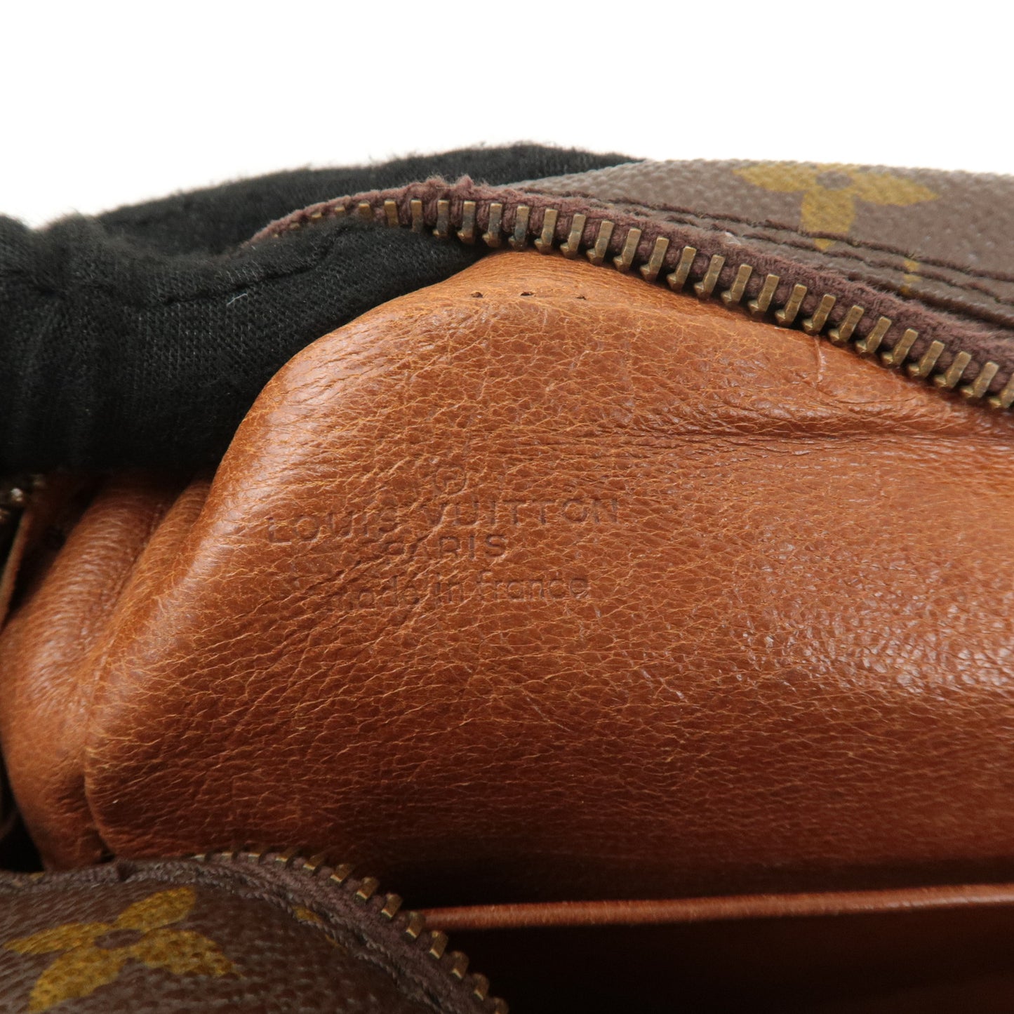 Louis Vuitton Monogram Nail Shoulder Bag Old Model Brown
