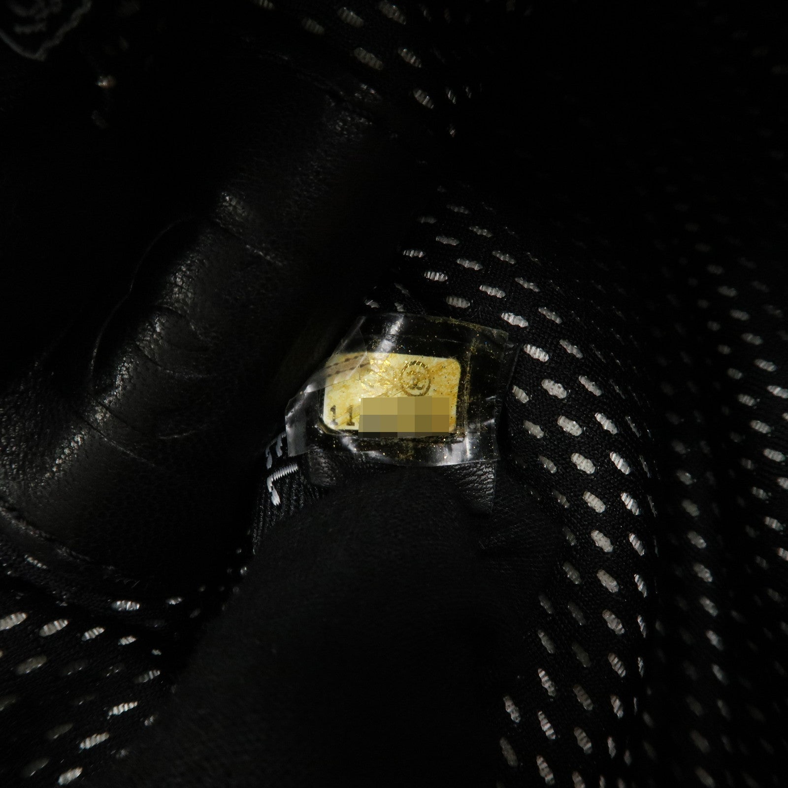 CHANEL Sports Enamel Coated Canvas COCO Mark Shoulder Bag A26568 Used