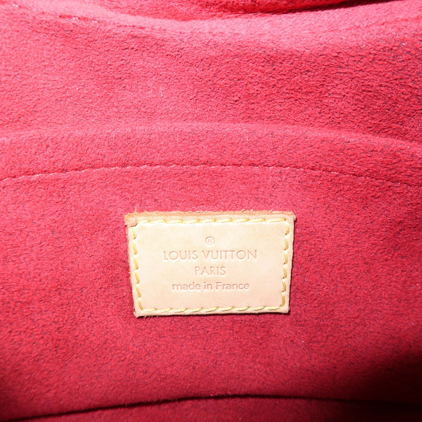 Louis Vuitton Monogram Pochette Croissant Shoulder Bag M51510 Used