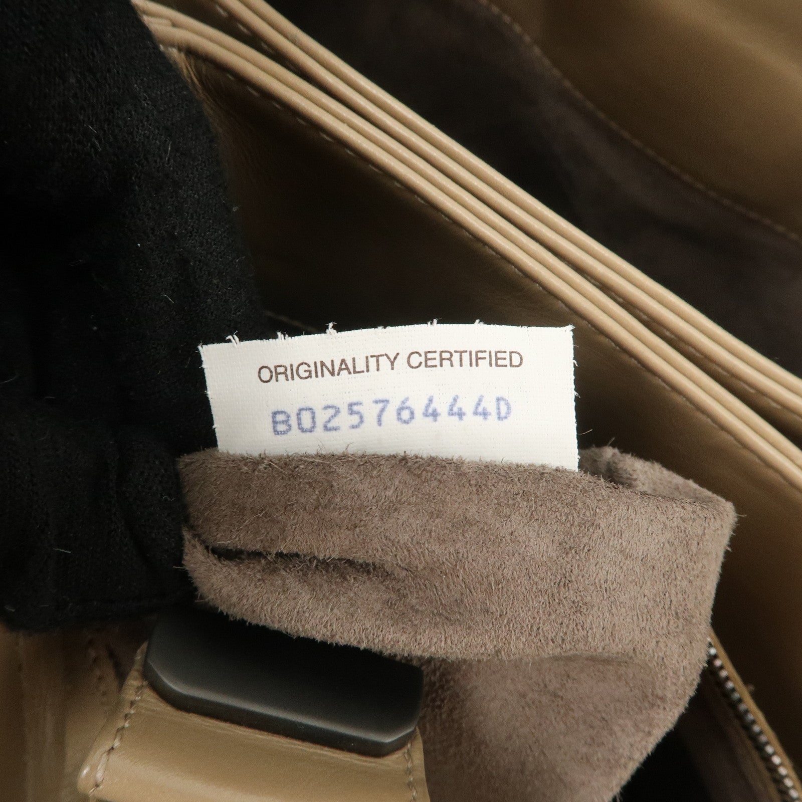 BOTTEGA VENETA Intrecciato Leather Roma Bag Hand Bag Beige Used