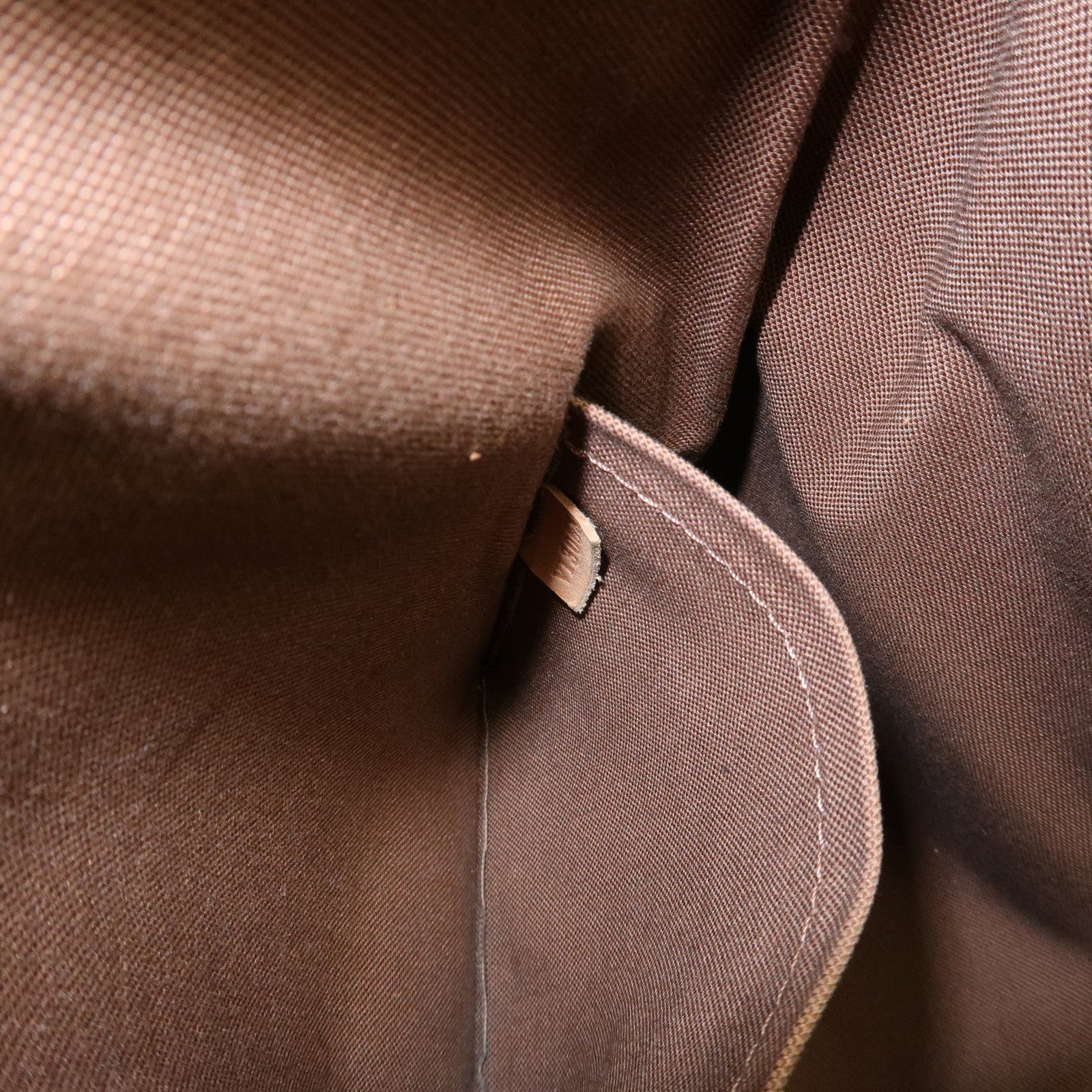 Louis Vuitton Monogram Odeon MM Shoulder Bag Brown M56389 Used