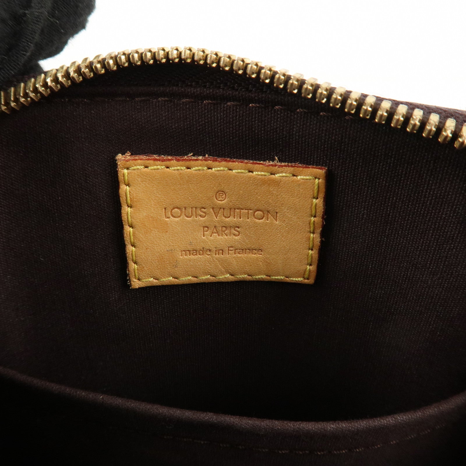 Louis Vuitton Monogram Vernis Alma BB 2Way Bag Amarante M91678 Used