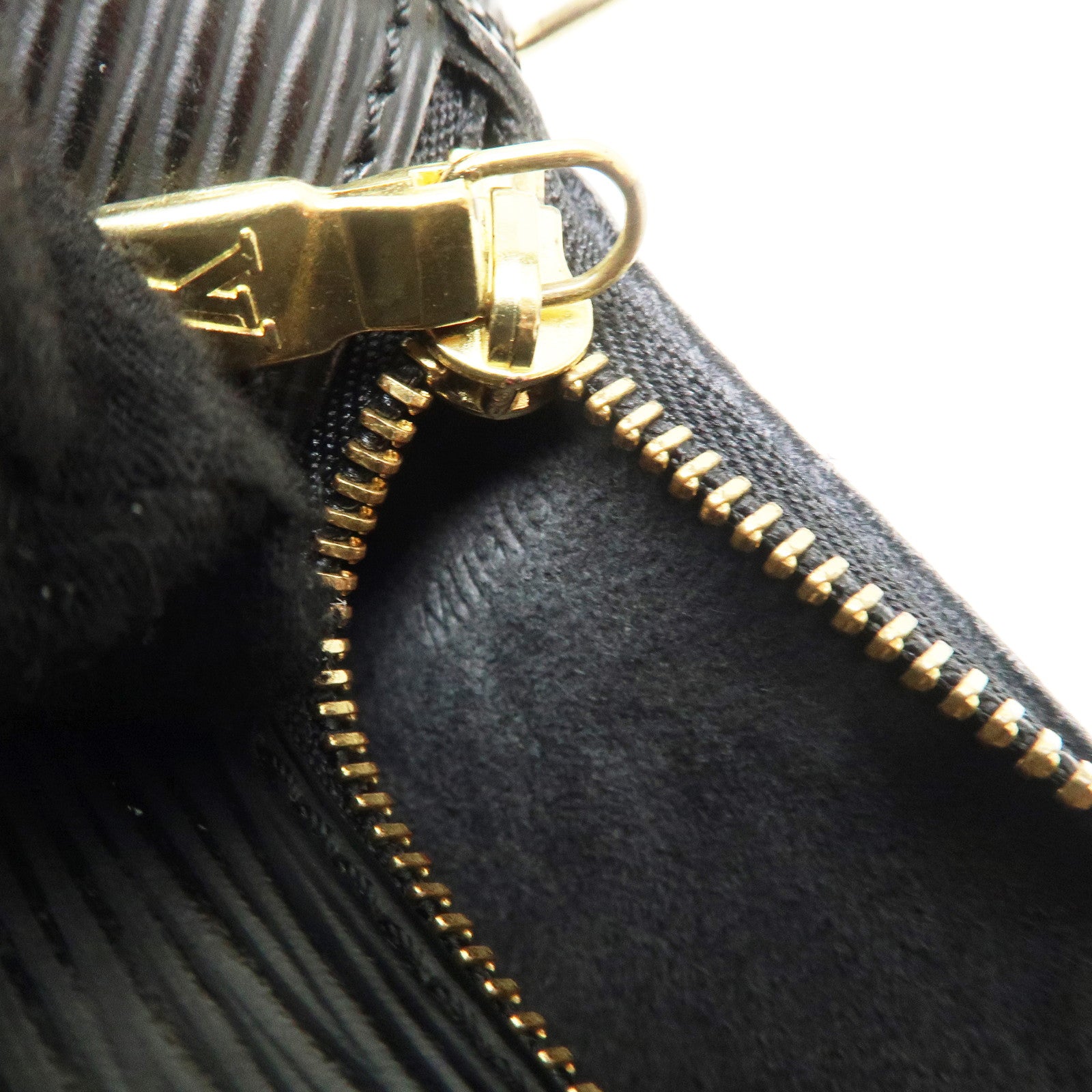 Louis Vuitton Set of 2 Epi Mini Pouch for Soufflot Hand Bag Used