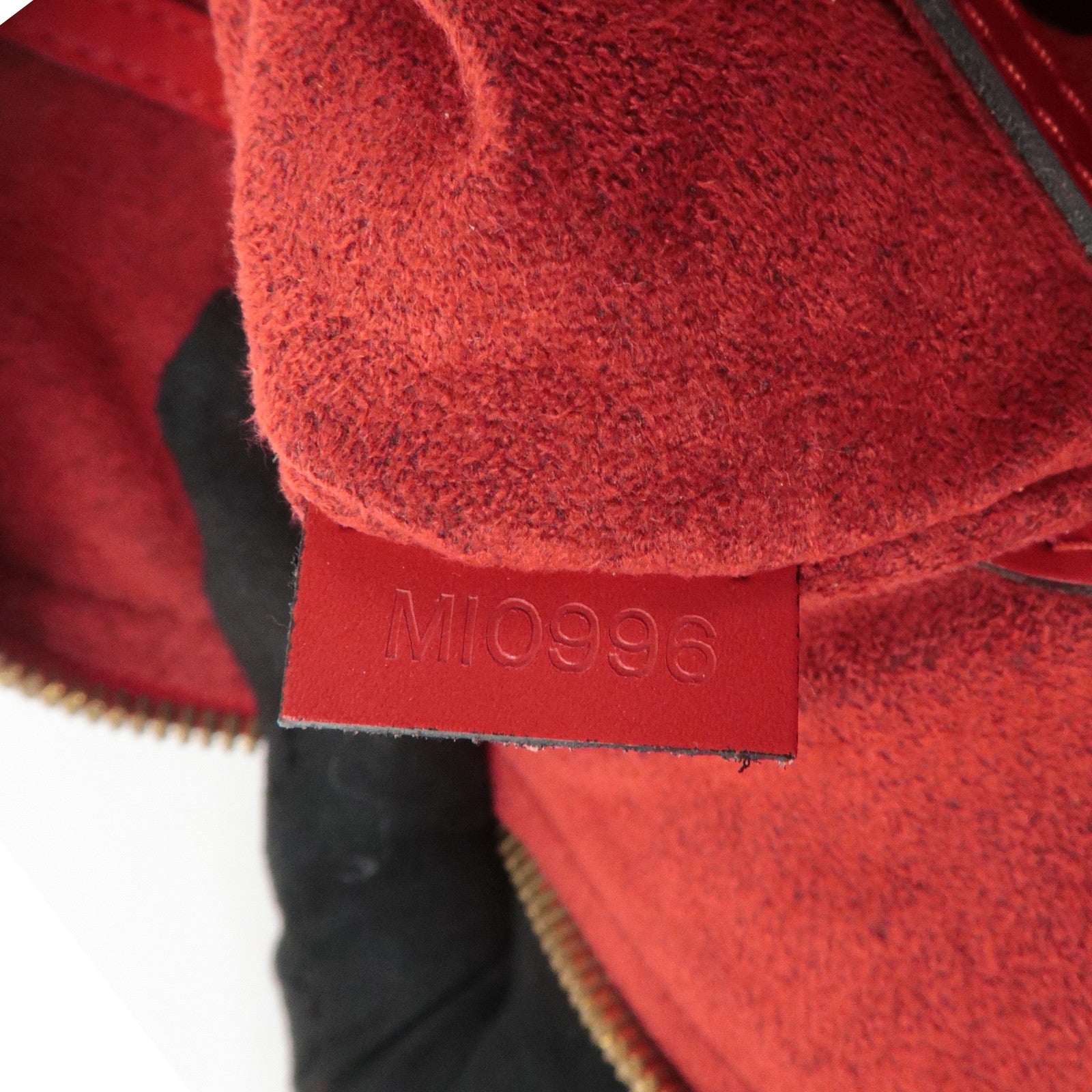 Louis Vuitton Epi Alma Hand Bag Castilian Red Used