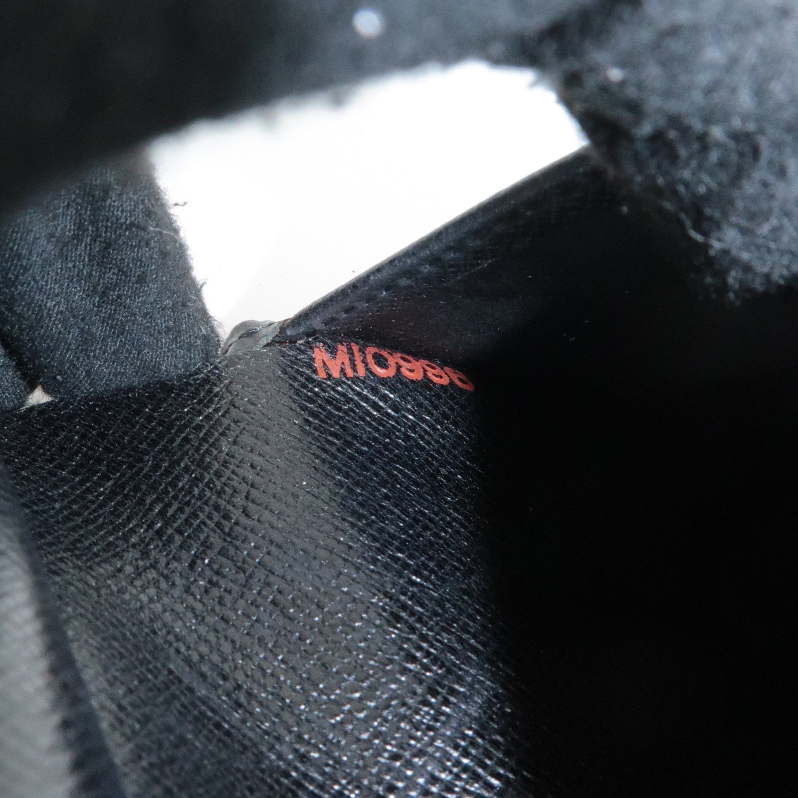 Louis Vuitton Set of 2 Epi Wallet Noir Kenya Brown M63642 M63483 Used