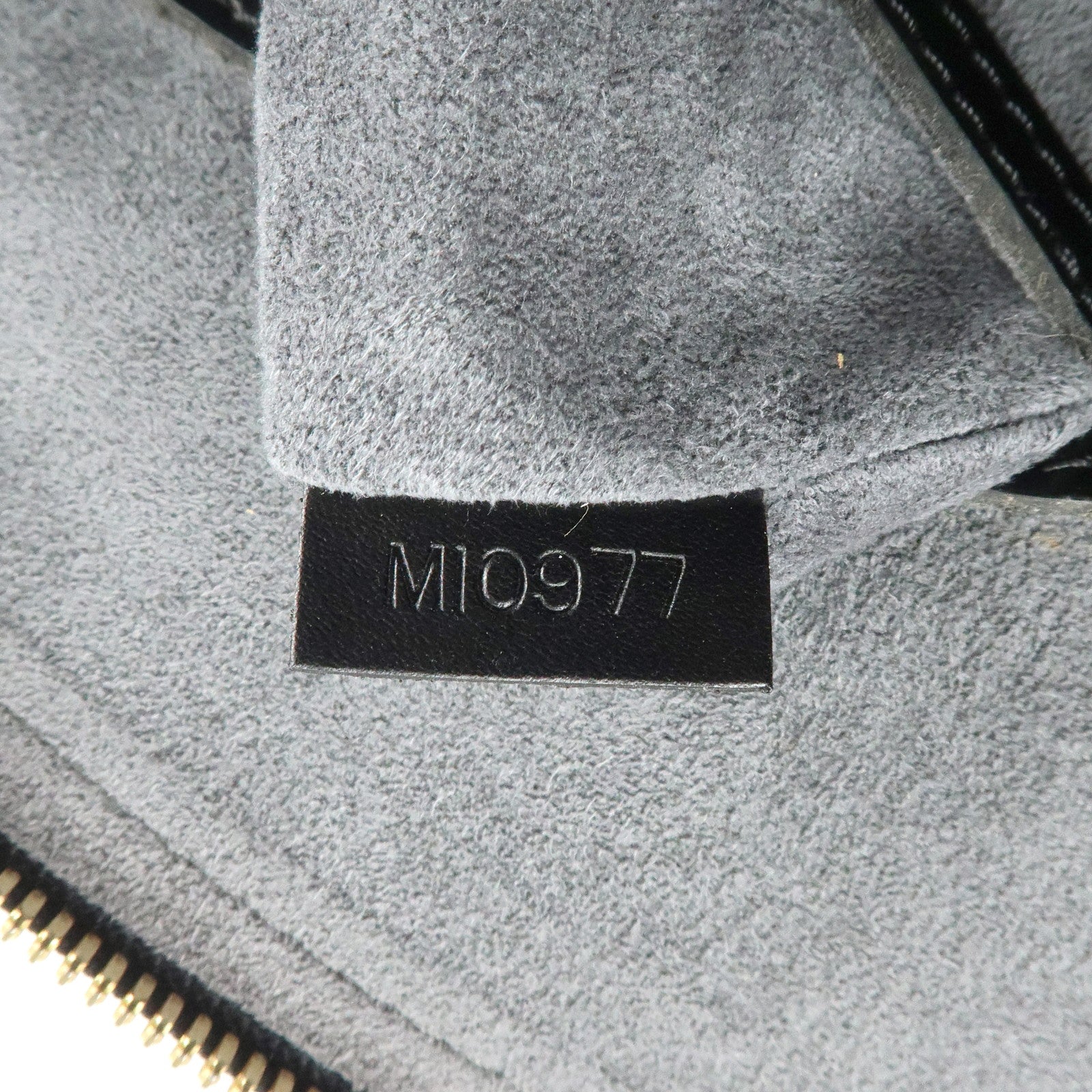 Louis Vuitton Epi Alma Hand Bag Noir Black M52142 Used