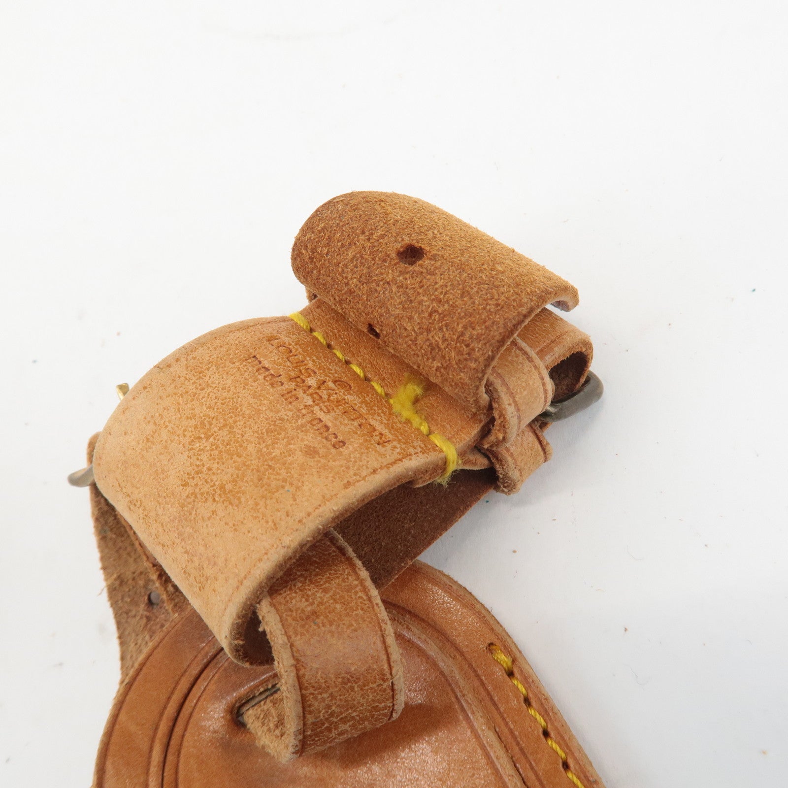 Louis Vuitton Set of 20 Leather Name Tag & Poignet Natural Used