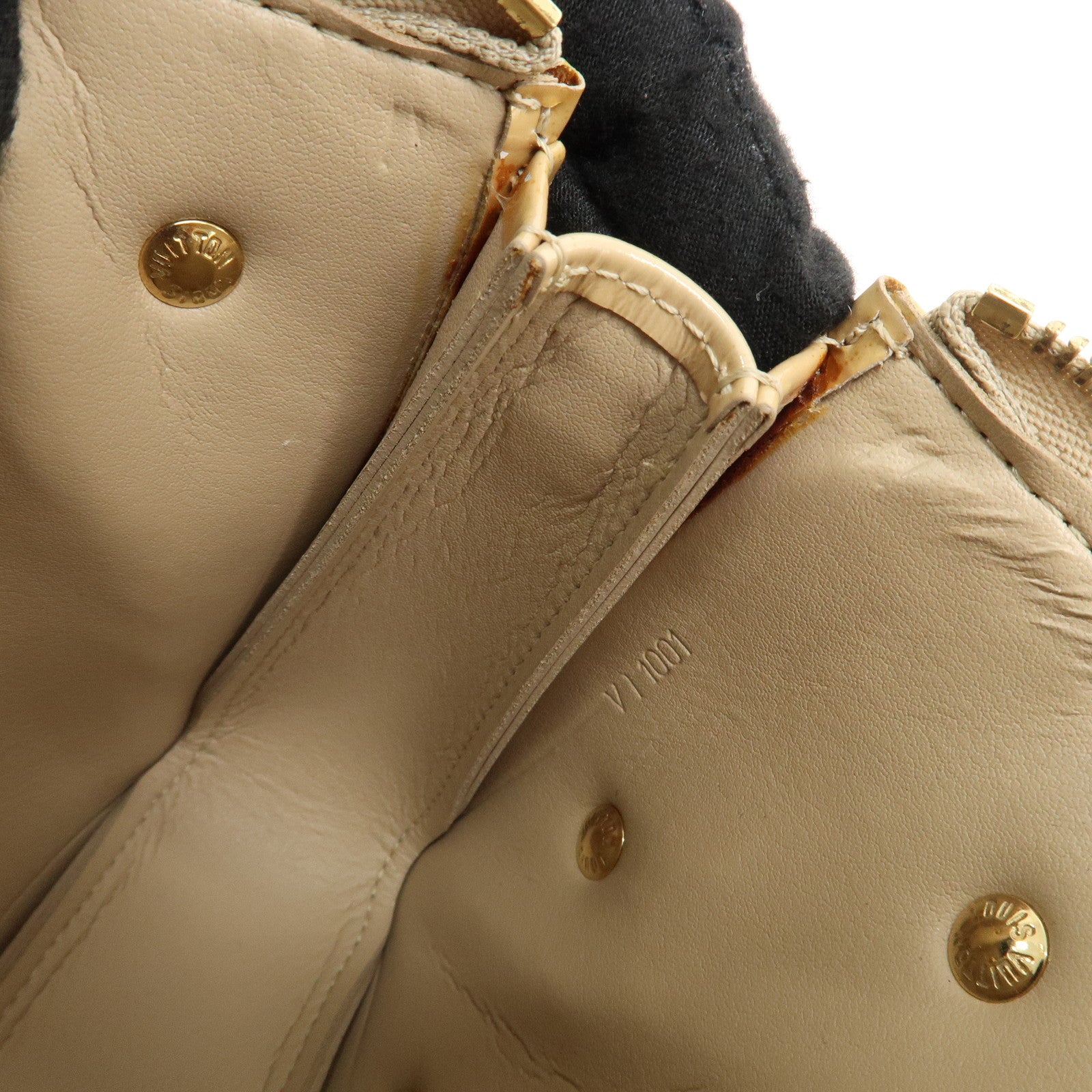 Louis Vuitton Monogram Vernis Flower Lexington Hand Bag M92246 Used