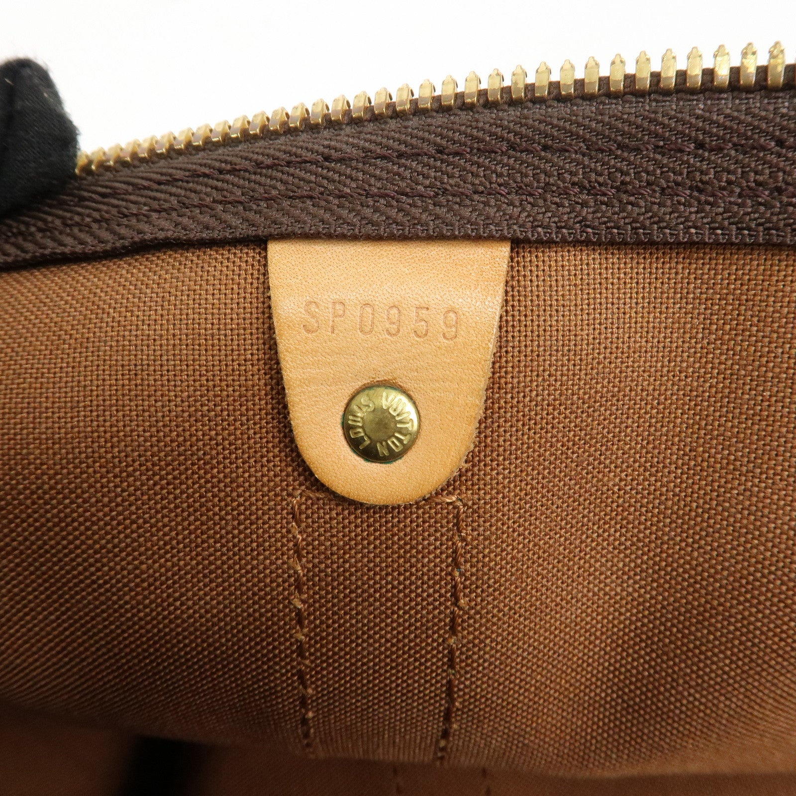 Louis Vuitton Monogram Keep All 45 Boston Bag M41428 Used