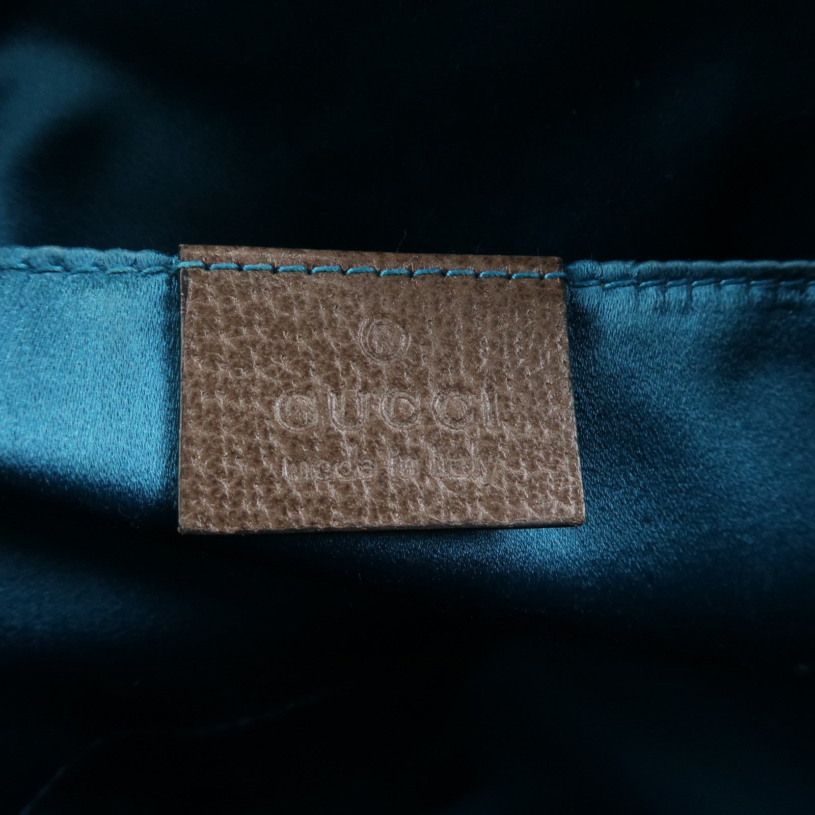 GUCCI Ophidia GG Supreme Sherry Leather Shoulder Bag 499621 Used