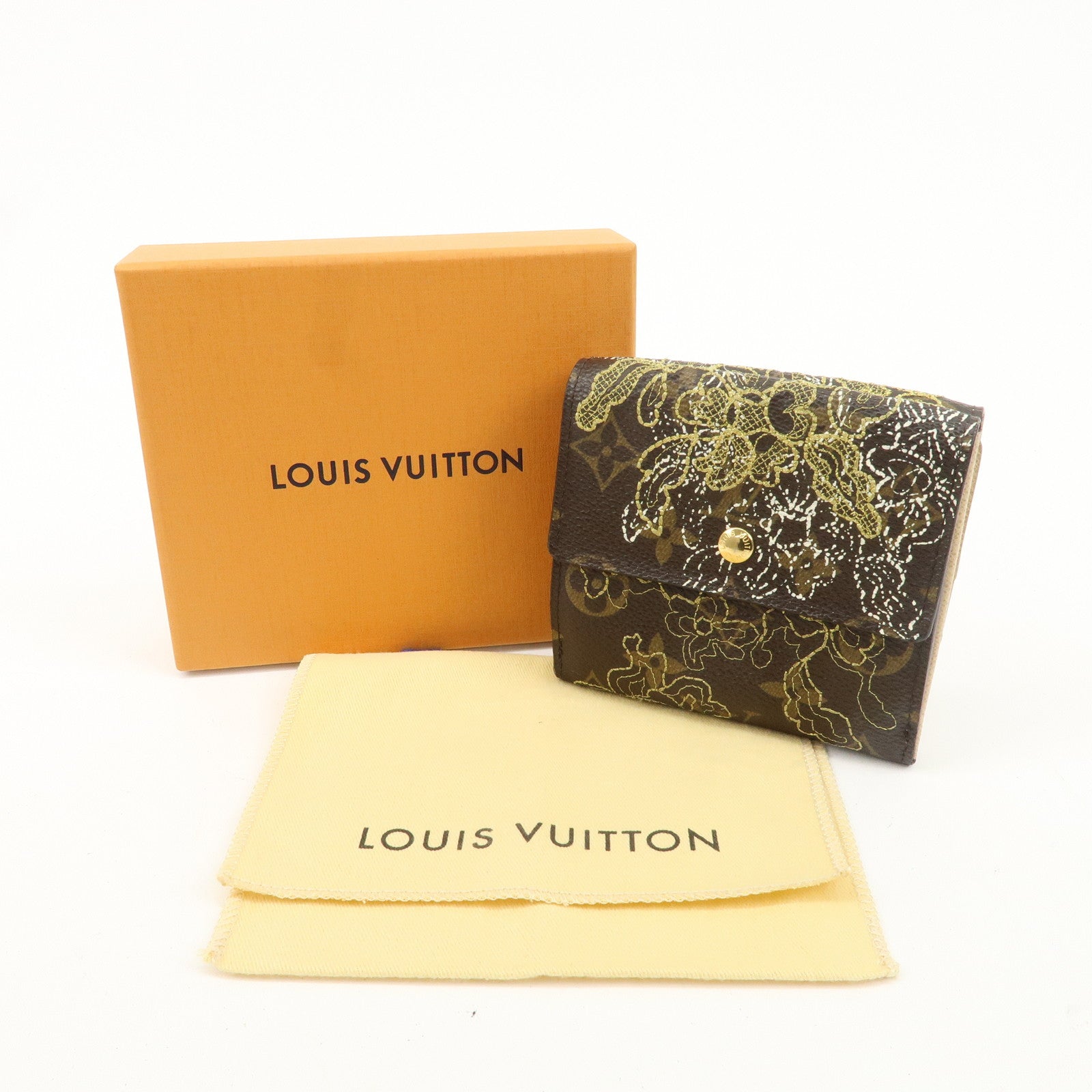 Louis Vuitton Monogram Dantelle Porte Monnaie Carte Credit M95395 Used
