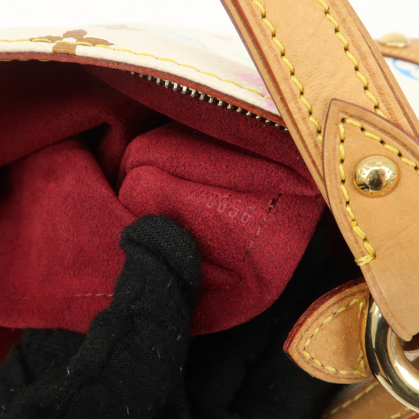 AuthLouis Vuitton Monogram Multicolor Eliza Shoulder Bag Blanc M40098 Used