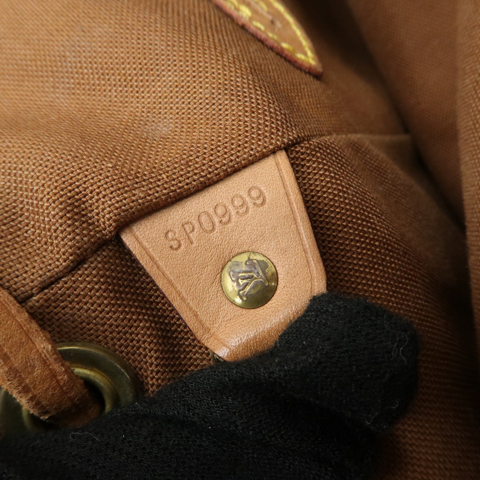 Louis Vuitton Monogram Montsouris MM Back Pack Bag M51136 Used