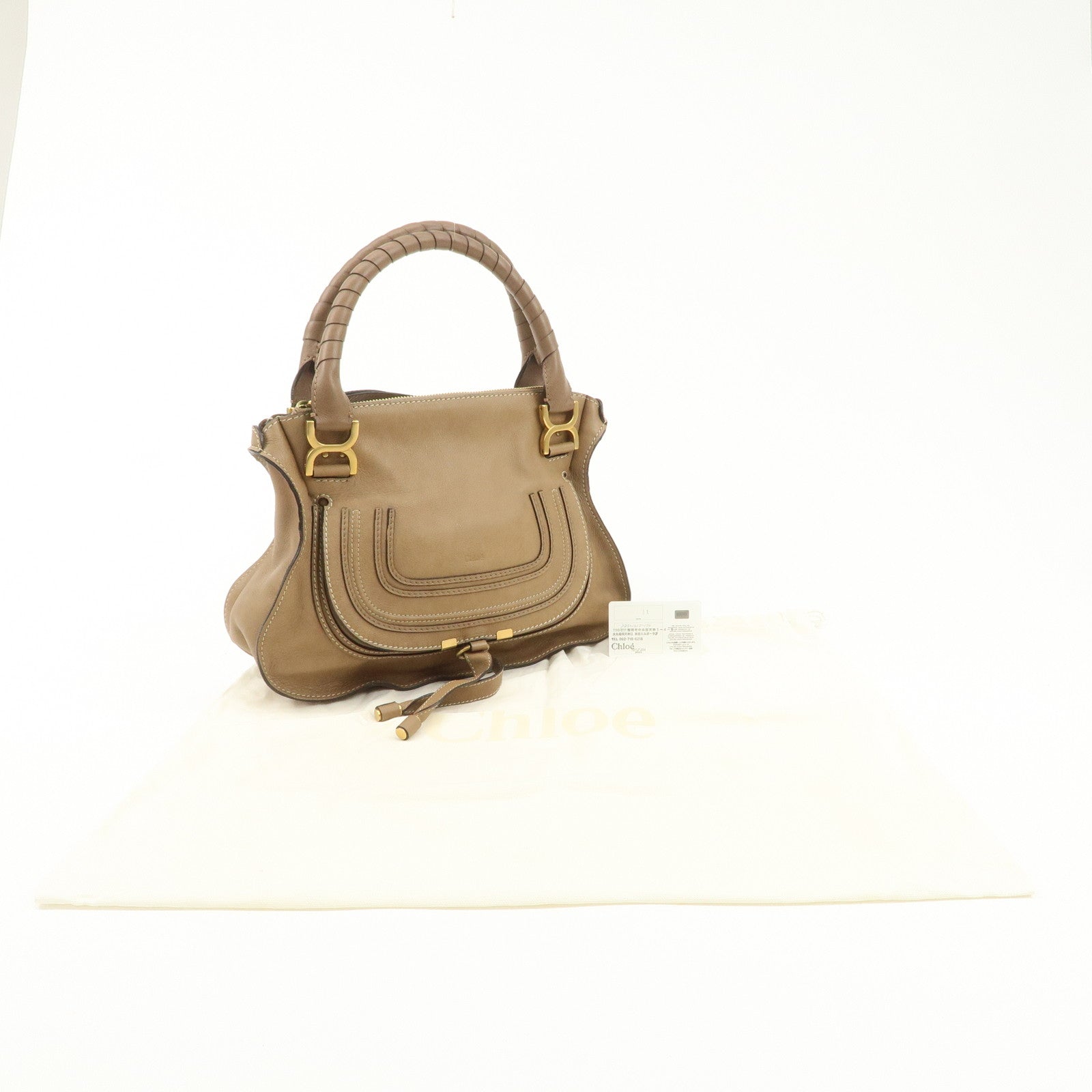 Chloe Leather Mercy 2WAY Shoulder Bag 031056-24 Used