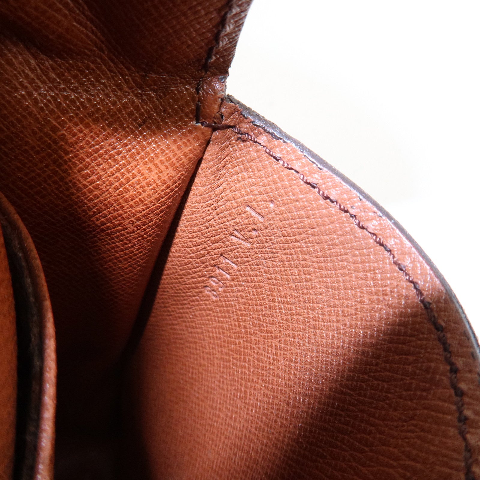 Louis Vuitton Monogram Mini Saint Cloud Shoulder Bag M51244 Used