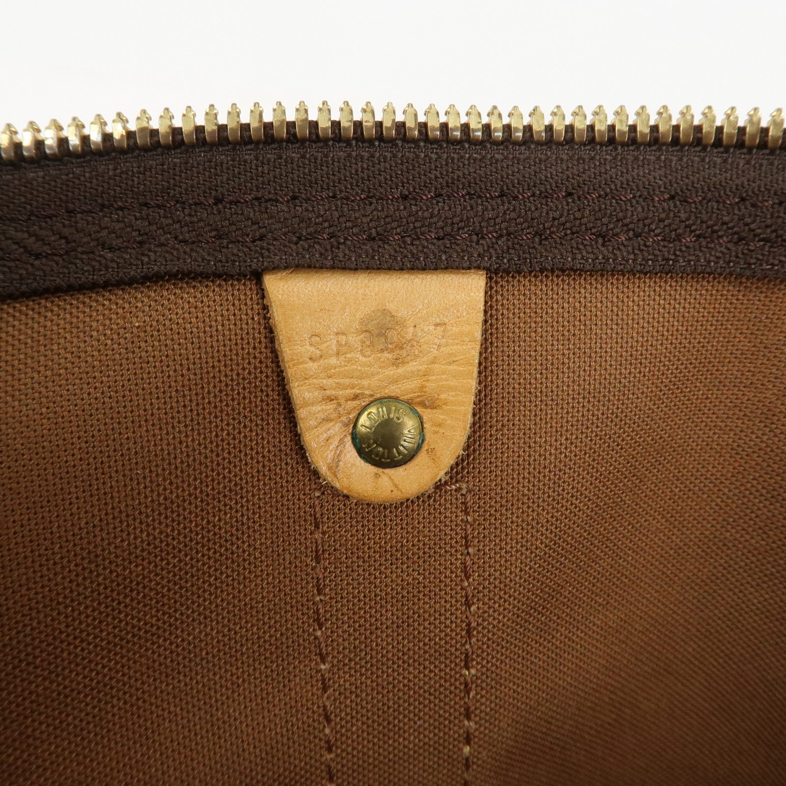 Louis Vuitton Monogram Keep All 45 Boston Bag M41428 Used