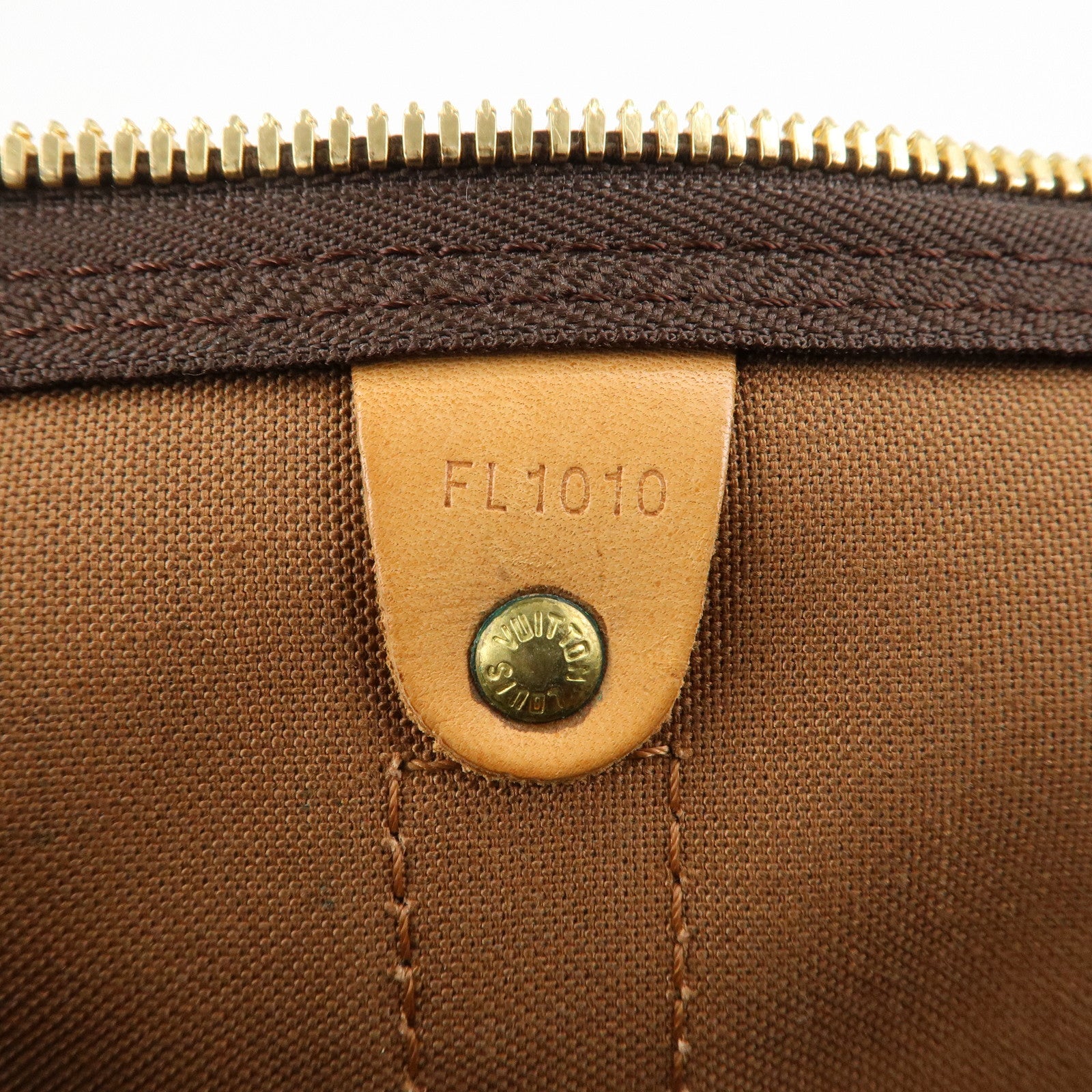 Louis Vuitton Monogram Keep All Bandouliere 50 Boston Bag M41416 Used