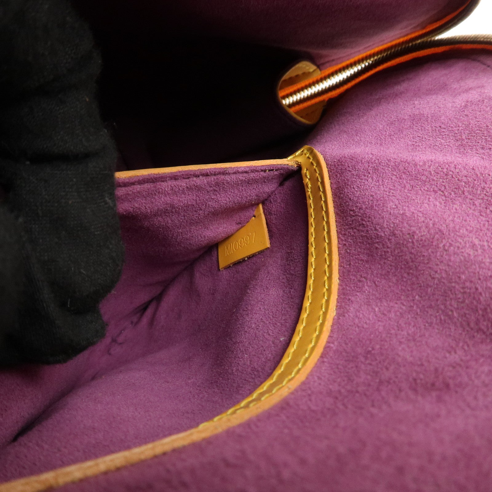 Louis Vuitton Epi Alma PM Hand Bag Tassili Yellow M52149 Used