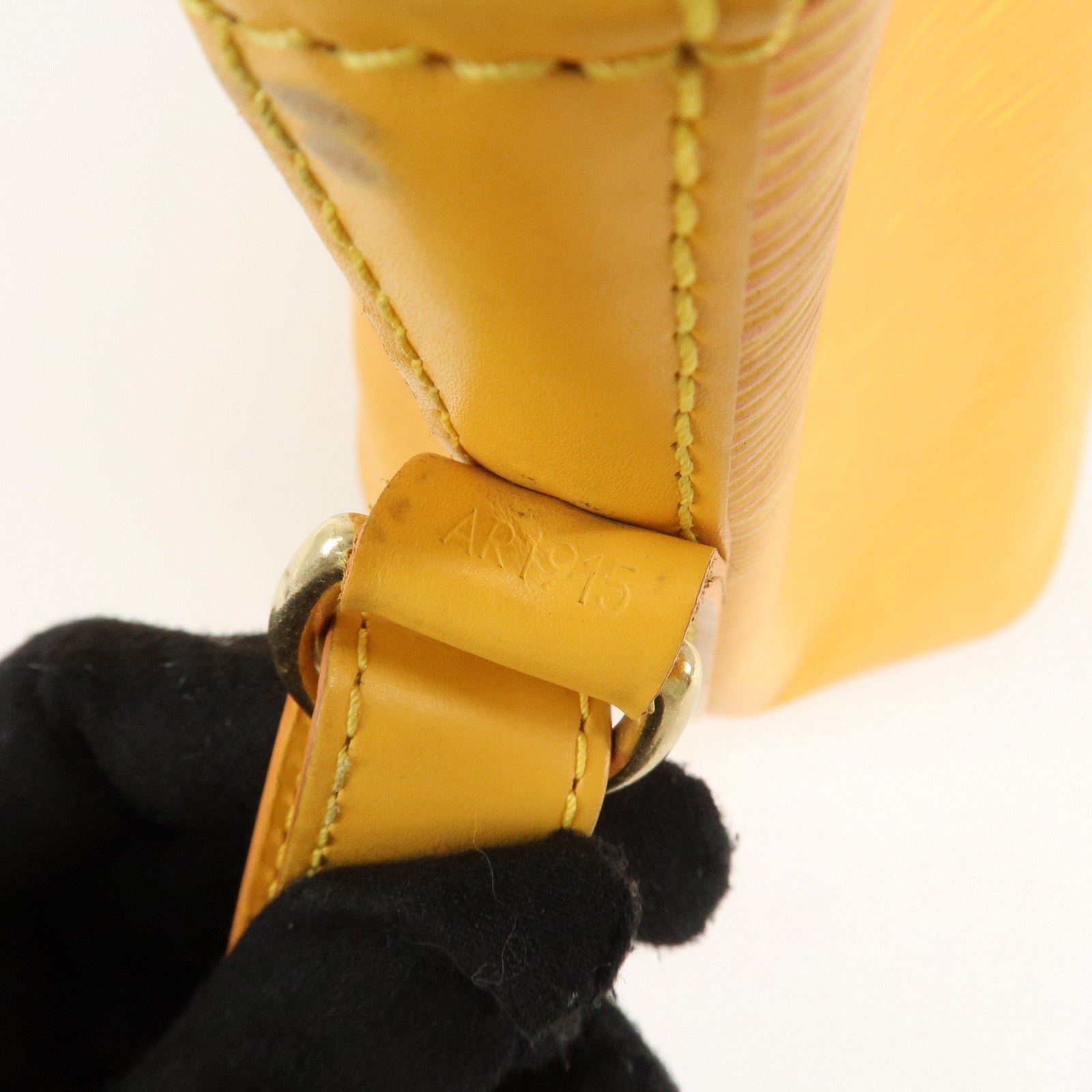 Louis Vuitton Epi Petit Noe Shoulder Bag Tassili Yellow M44109 Used