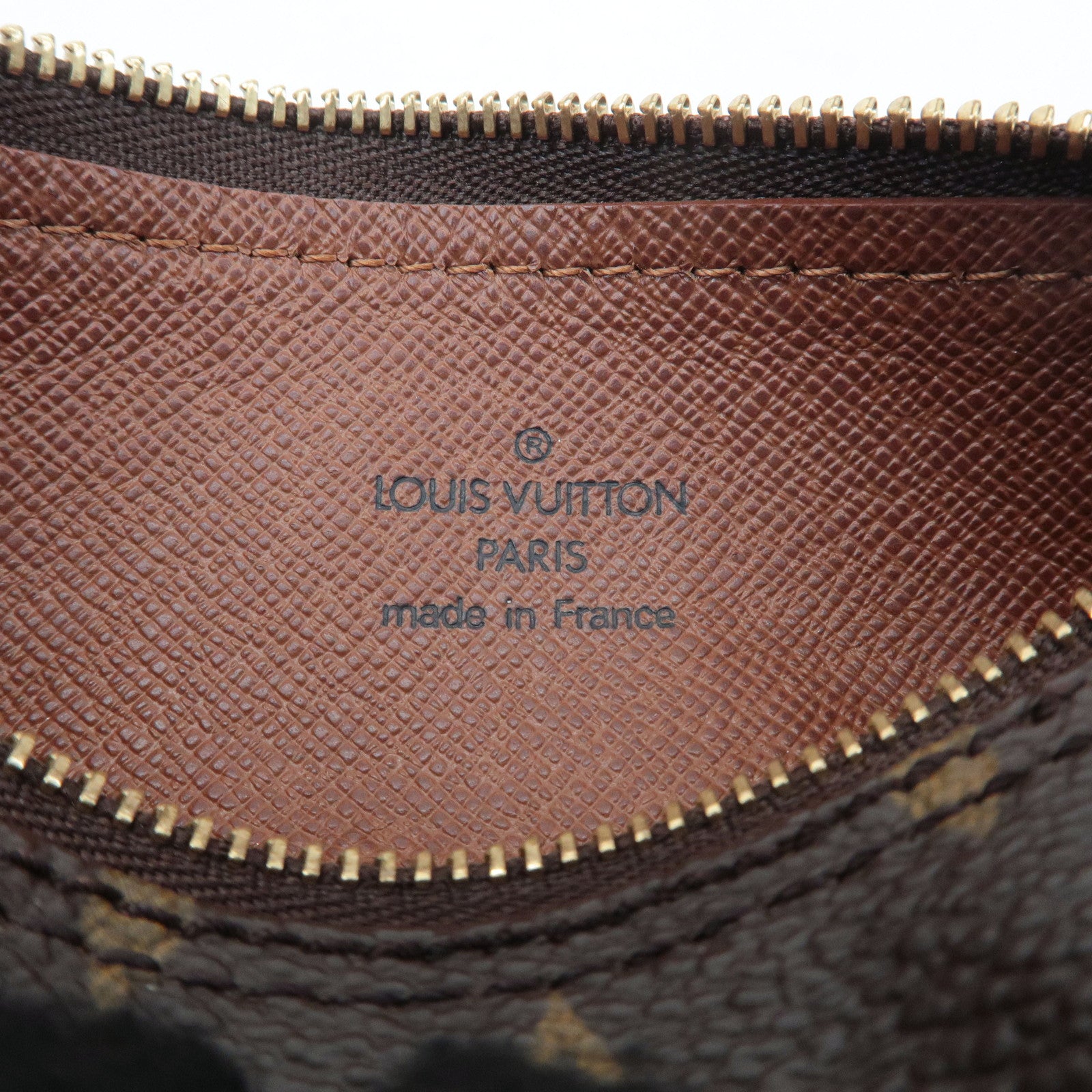 Louis Vuitton Monogram Mini Pouch for Papillon Bag Brown Used