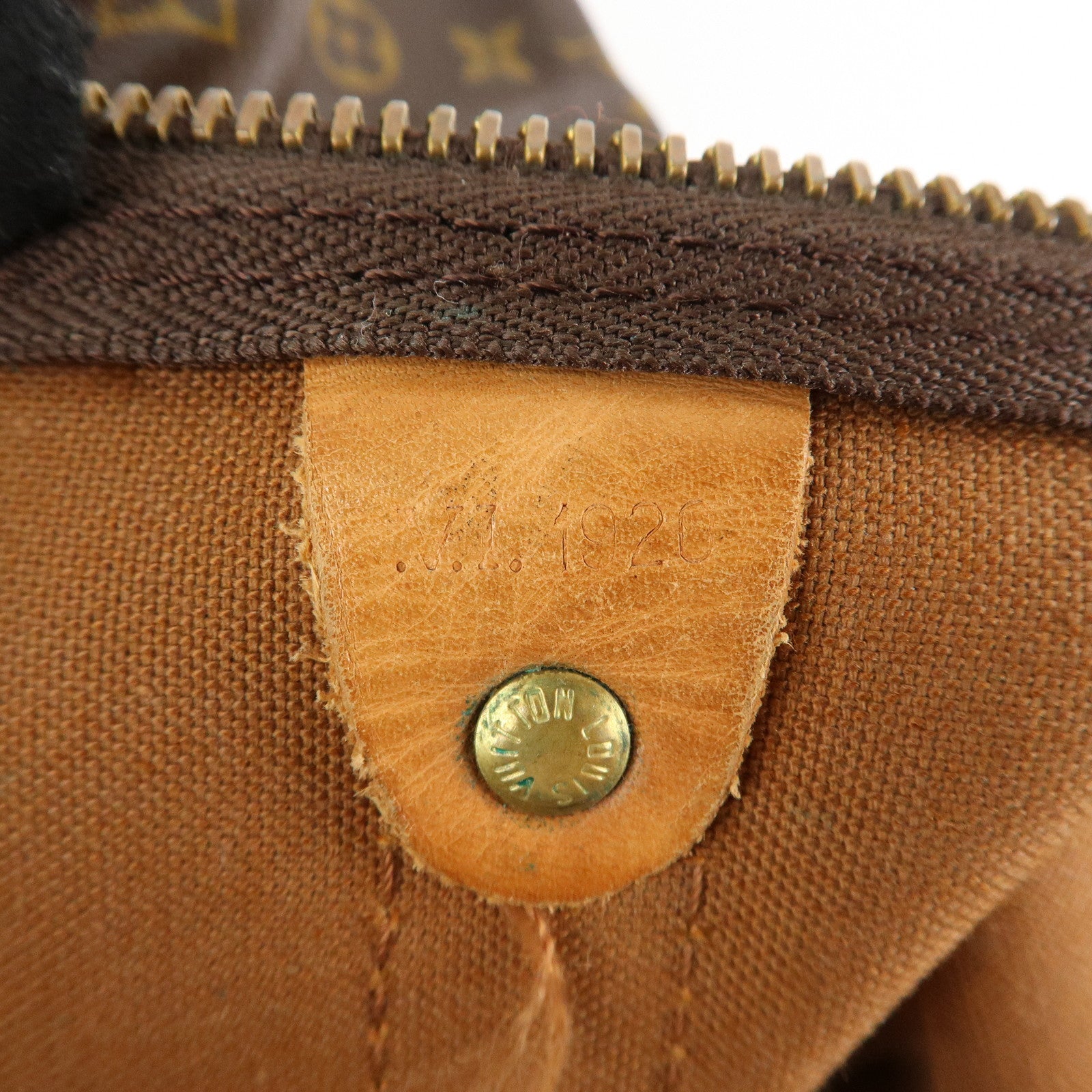 Louis Vuitton Monogram Keep All Bandouliere 60 Boston Bag M41412 Used