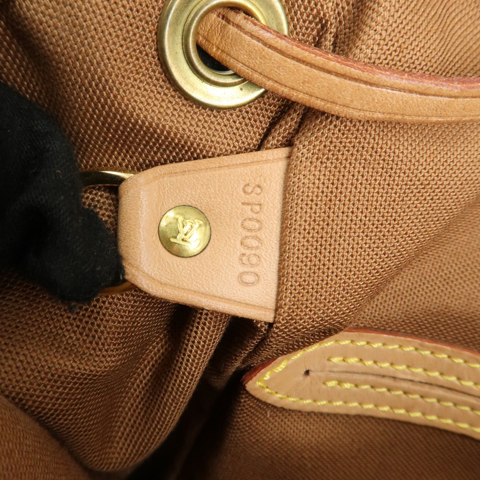 Louis Vuitton Monogram Montsouris MM Back Pack Bag M51136 Used