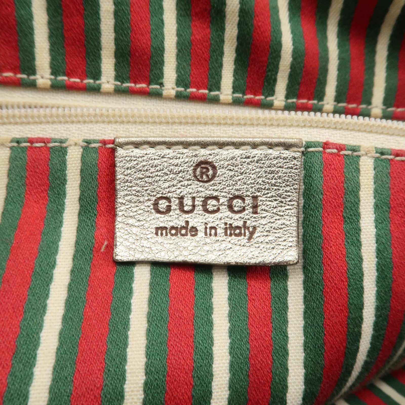 GUCCI GG Canvas Leather Shoulder Bag 153025 Used