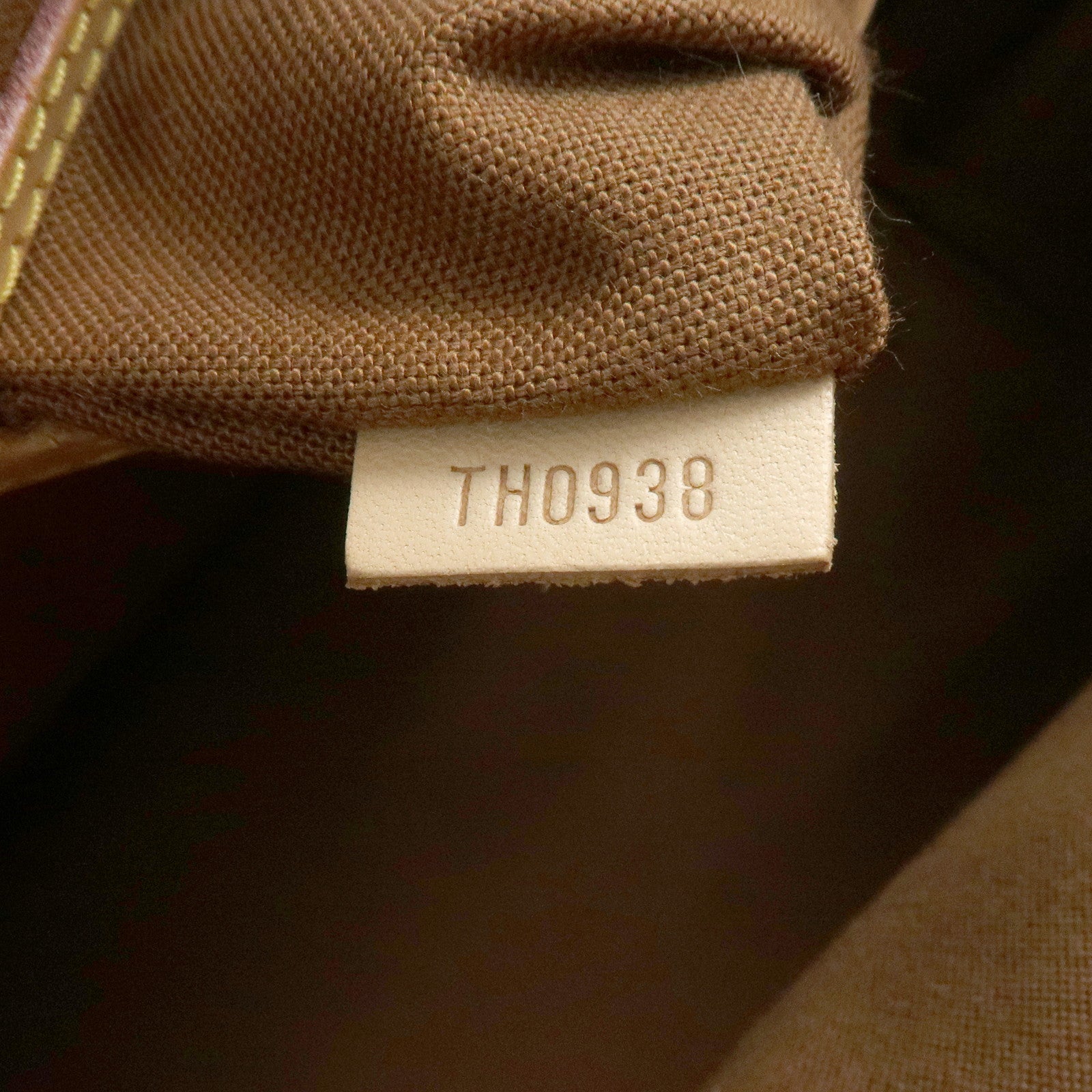 Louis Vuitton Monogram Alma Hand Bag Brown M51130 Used