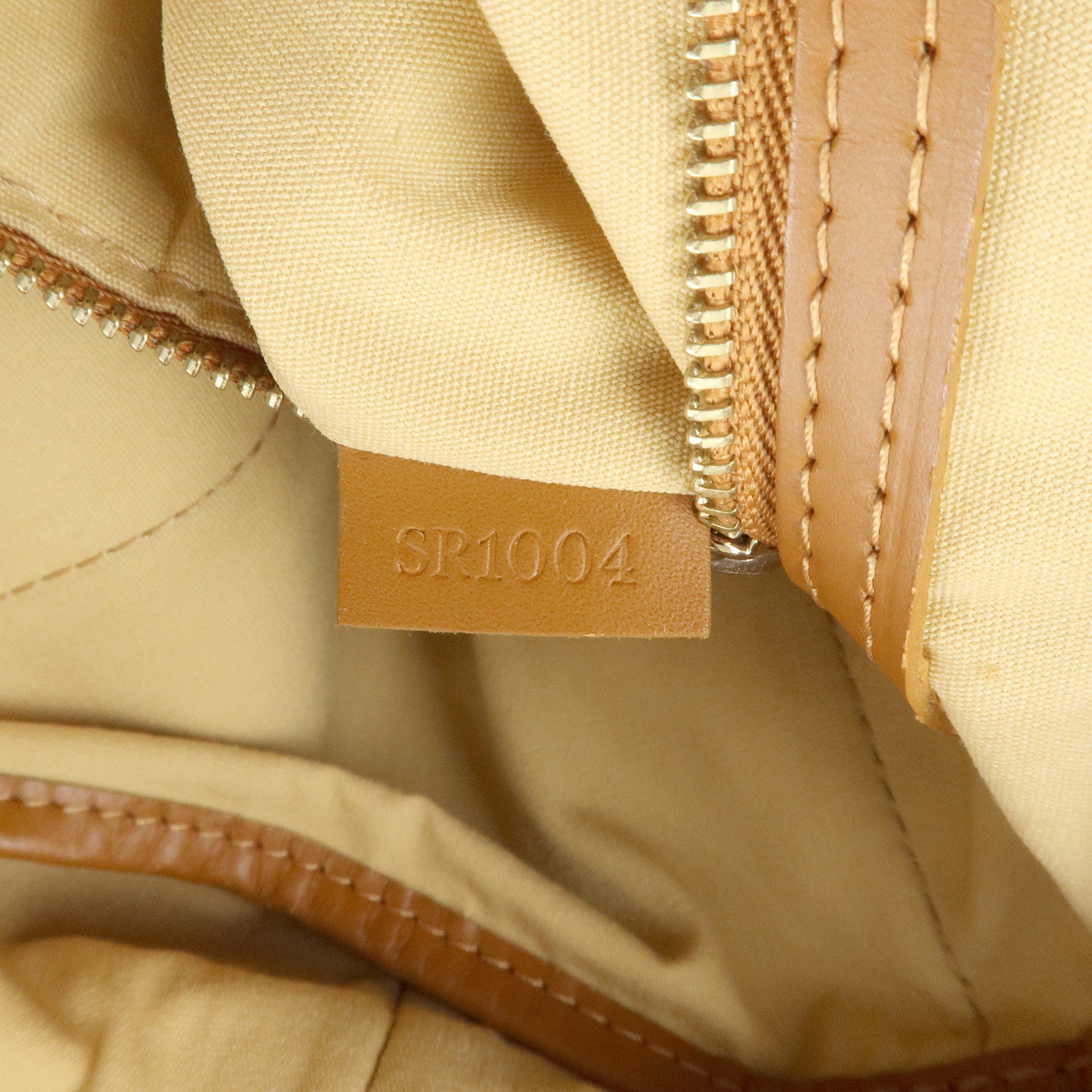 Louis Vuitton Monogram Mini Lucille GM Tote Bag Beige M92683 Used