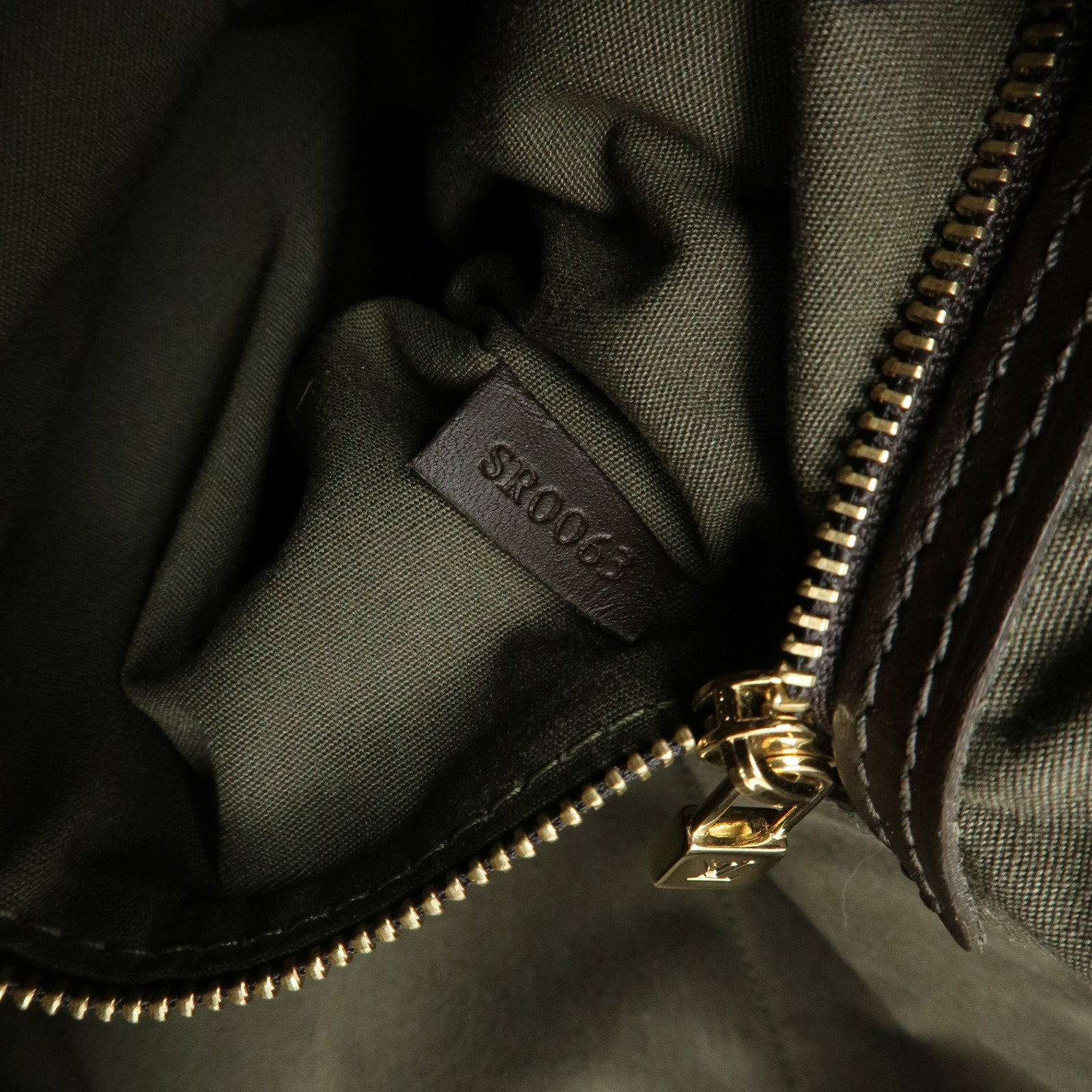 Louis Vuitton Monogram Mini Lucille GM TST Khaki M92681 Used