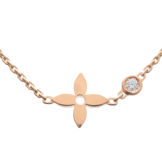 Louis-Vuitton-Pandantiff-Monogram-Idylle-1P-Diamond-Necklace-K18PG