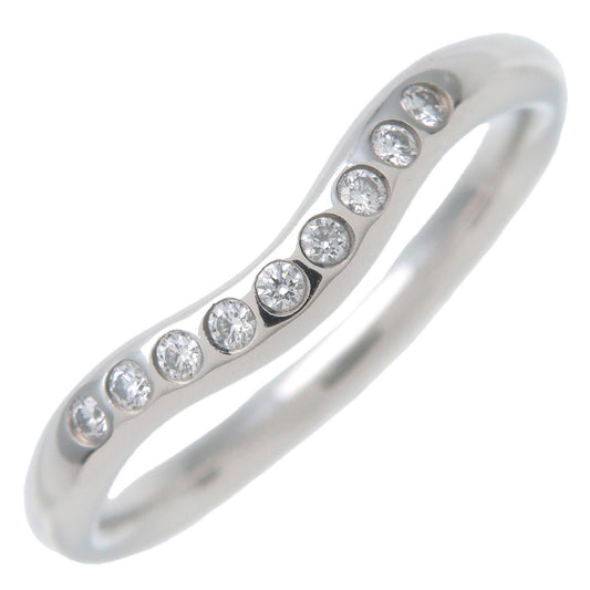 Tiffany&Co.-Curved-Band-Ring-9P-Diamond-PT950-Platinum-US5-EU49