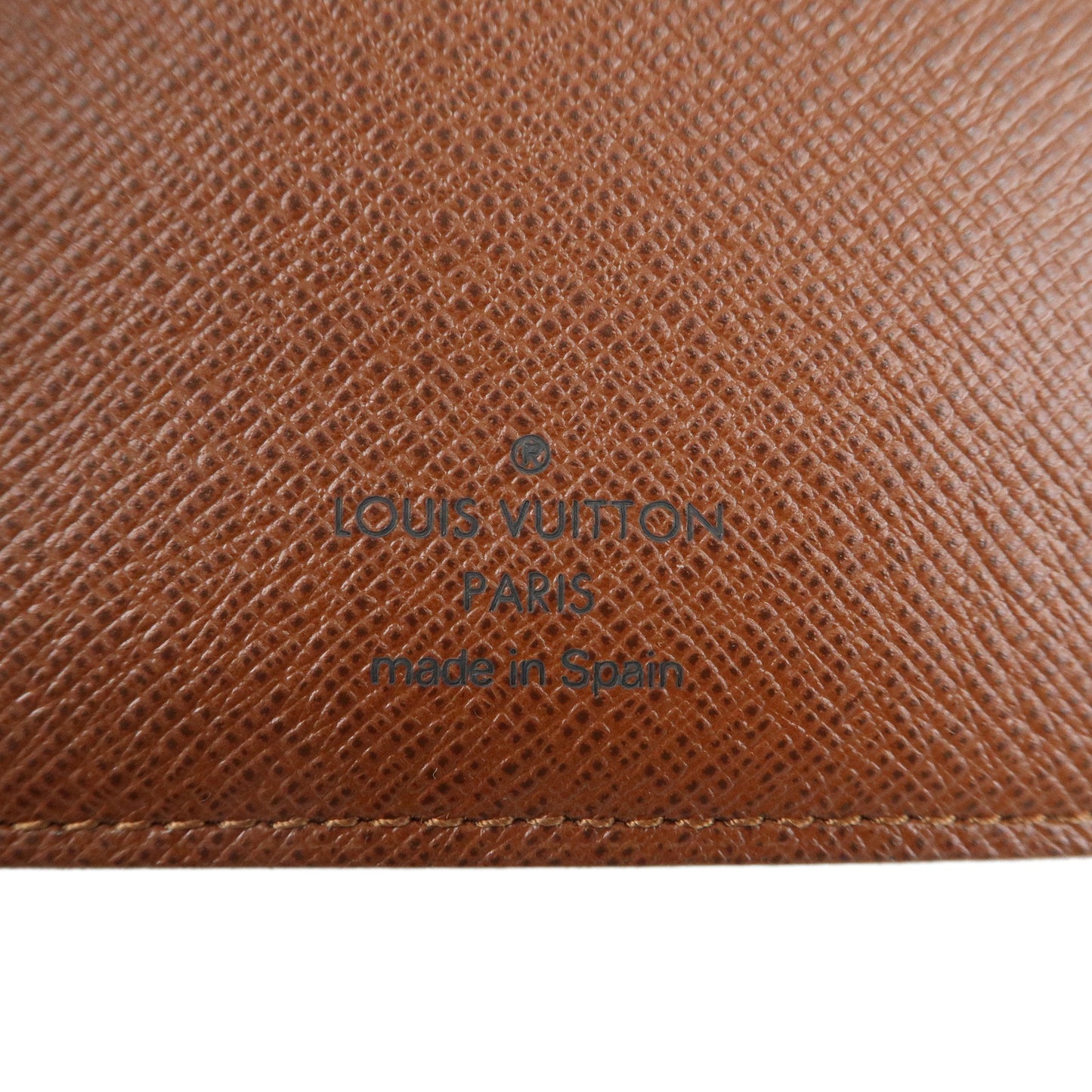 Louis Vuitton Monogram Chequier Cartes Credit Wallet M62225