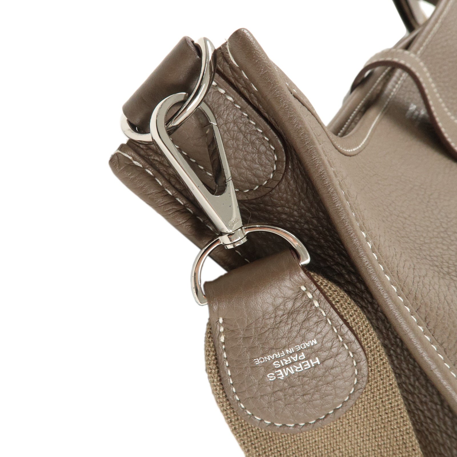 HERMES Taurillon Clemence Evelyne 3GM 髫ィ繝サ・スEツス・スEツ。JO Stamped Shoulder Bag