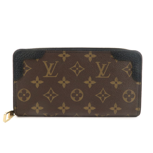 Louis-Vuitton-Monogram-Retiro-Round-Zipper-Long-Wallet-Noir-M61855