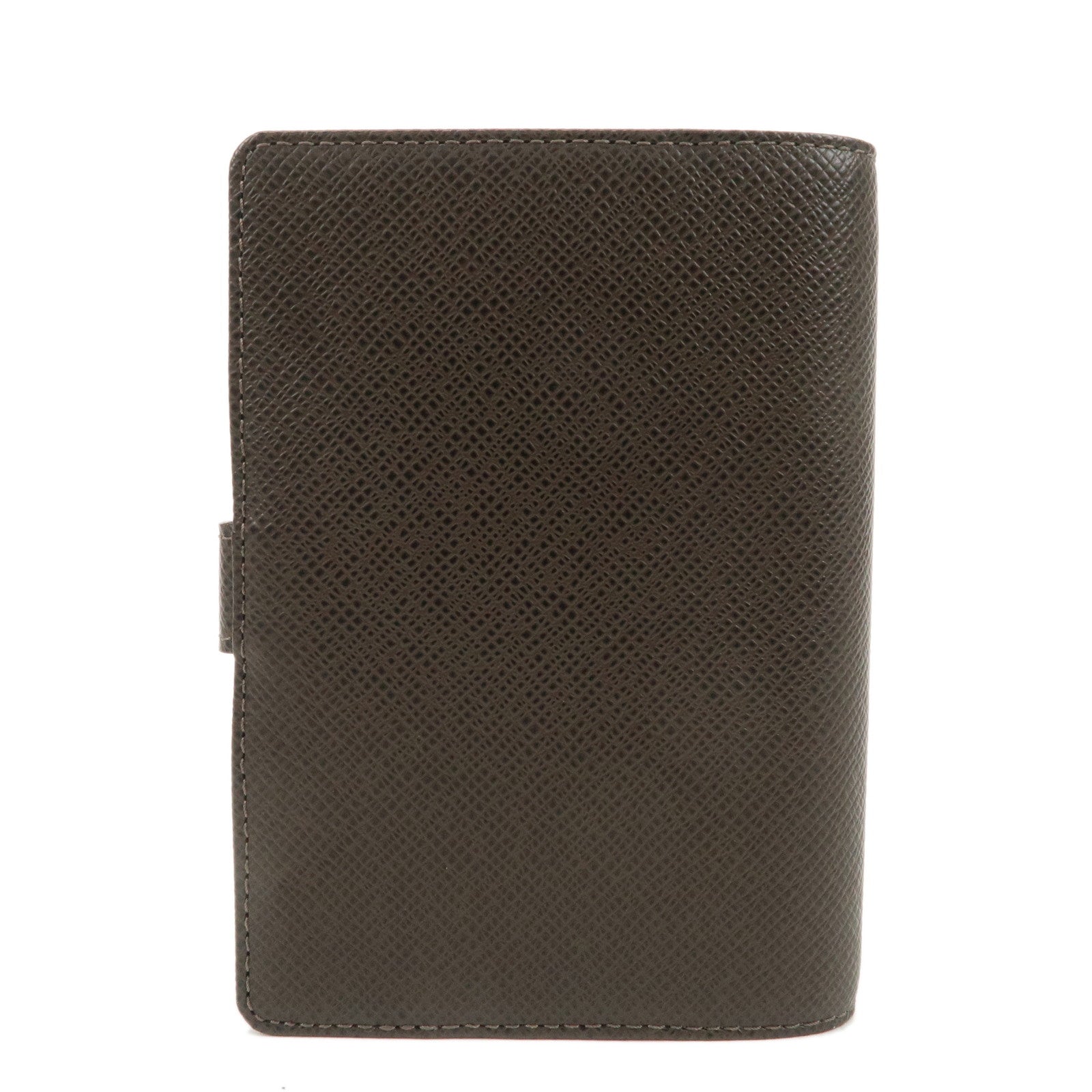 Louis Vuitton Taiga Agenda PM Notebook Cover Epicea R20434 Used