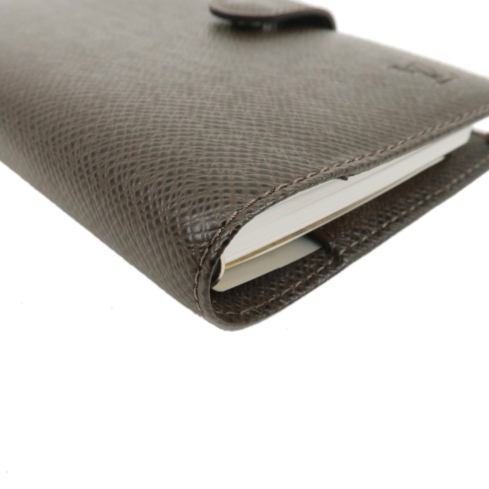 Louis Vuitton Taiga Agenda PM Notebook Cover Epicea R20434 Used