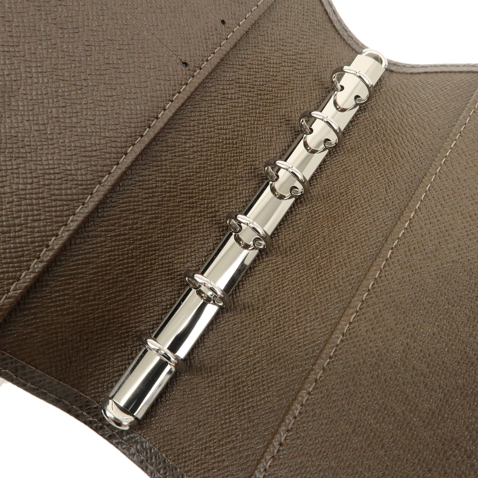 Louis Vuitton Taiga Agenda PM Notebook Cover Epicea R20434 Used