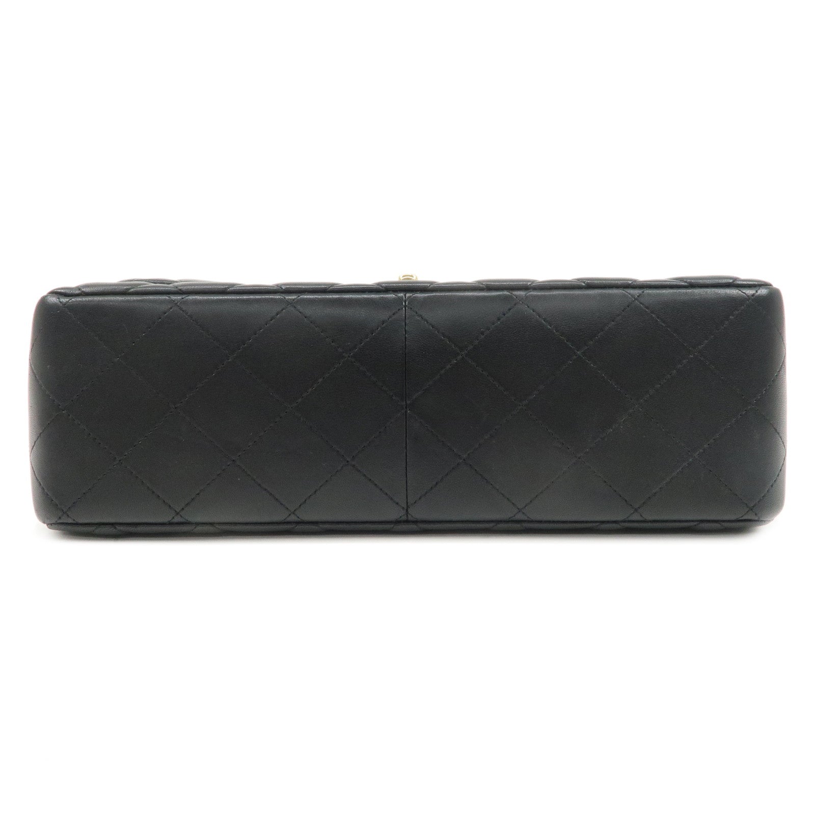 CHANEL Matelasse Caviar Skin Maxi 30 W Flap Shoulder Bag A58600 Used